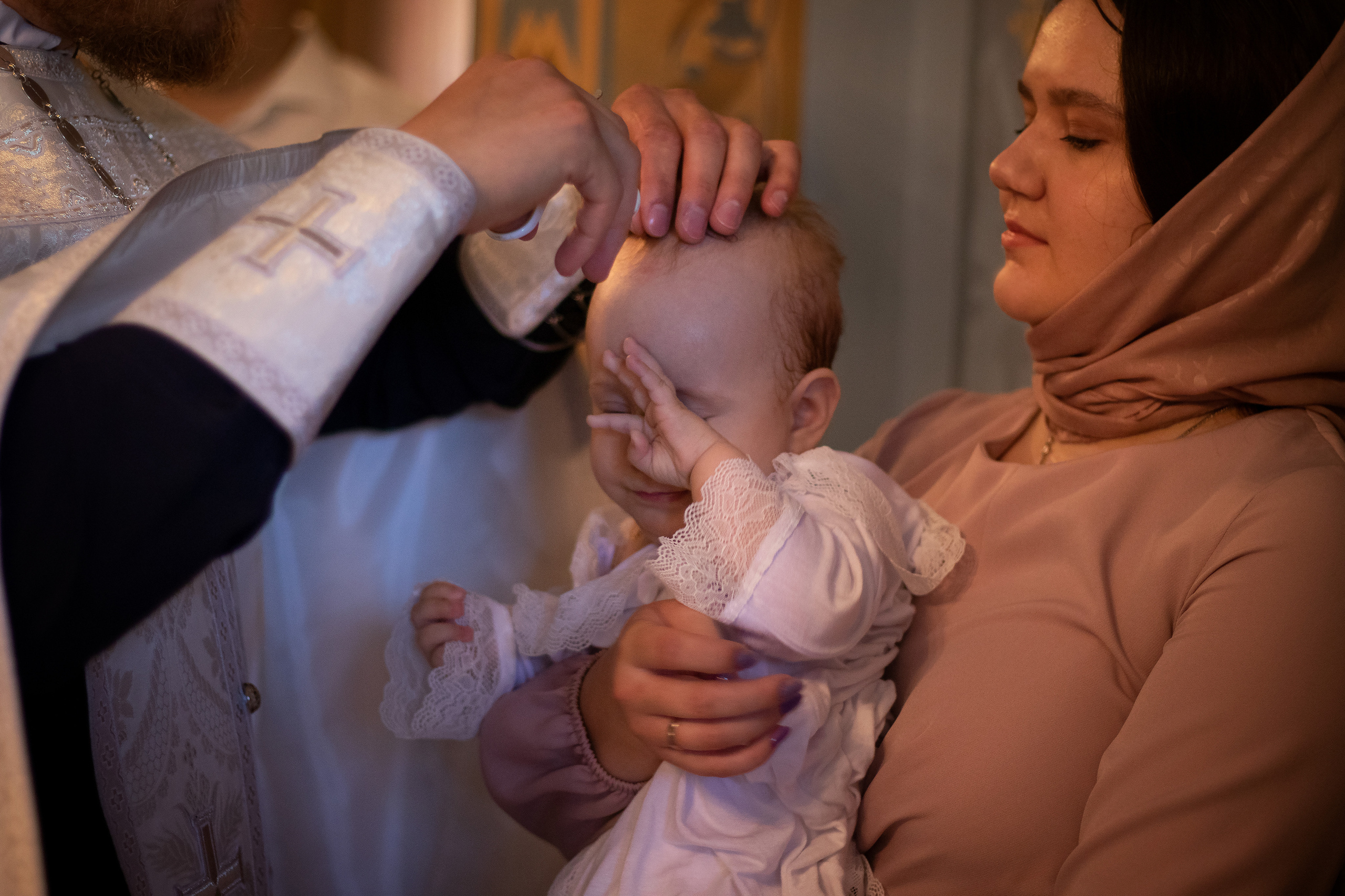 Таинство Крещения Ульяны. Семейный и детский фотограф в Саратове Полина Коткина