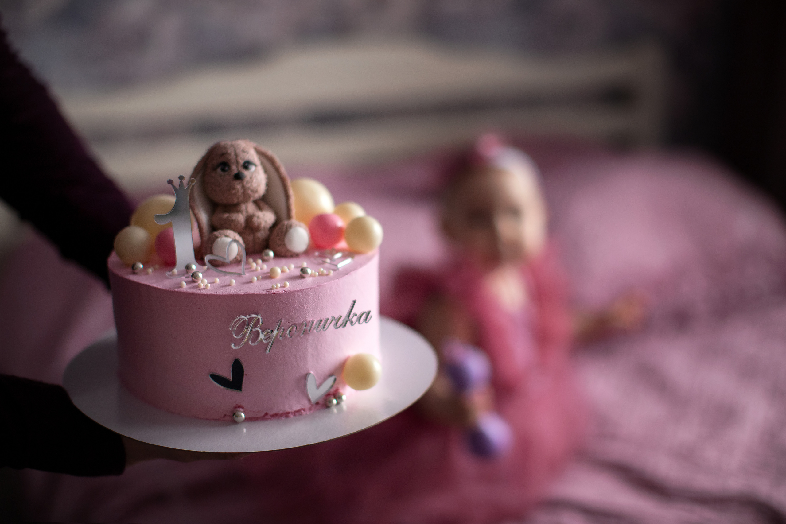 Веронике годик. Семейный и детский фотограф в Саратове Полина Коткина