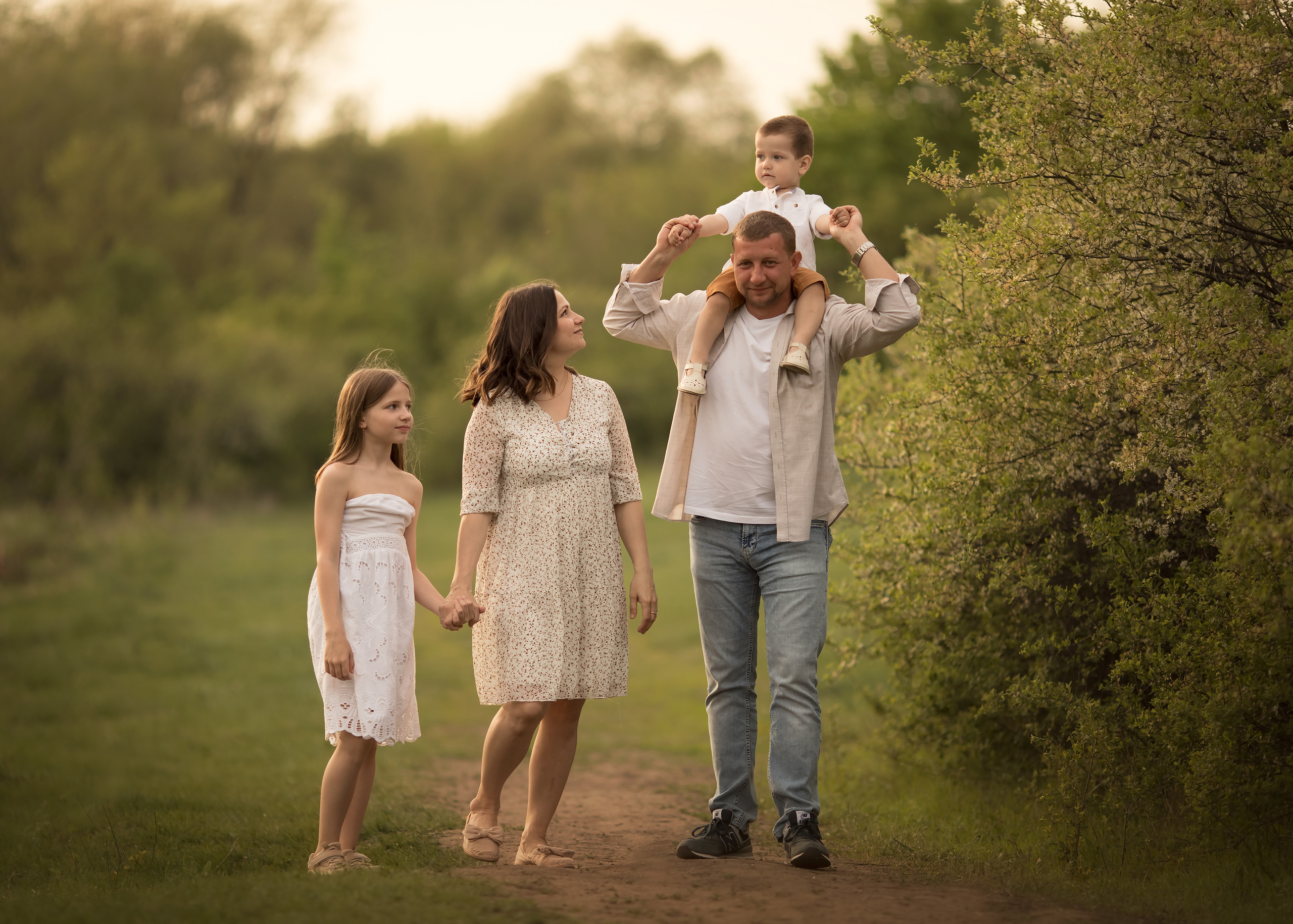 На весеннем солнышке. Семейный и детский фотограф в Саратове Полина Коткина