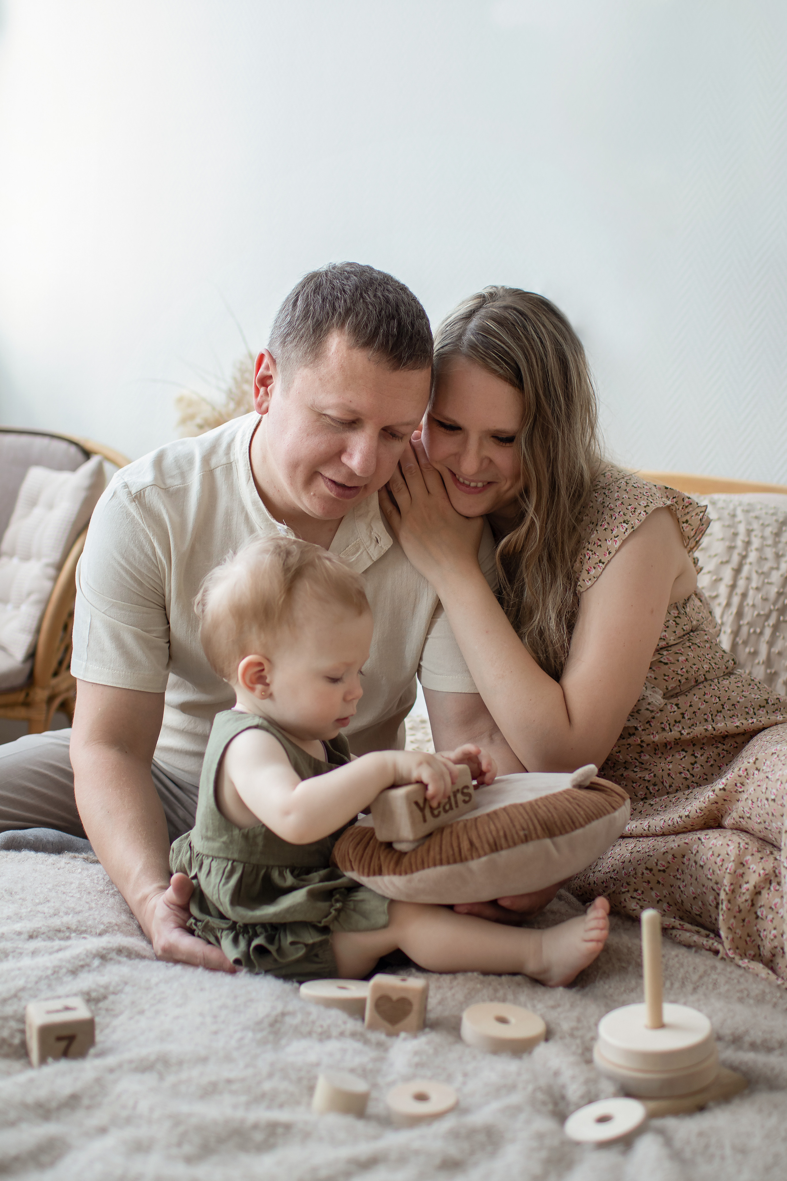 Насте годик. Семейный и детский фотограф в Саратове Полина Коткина