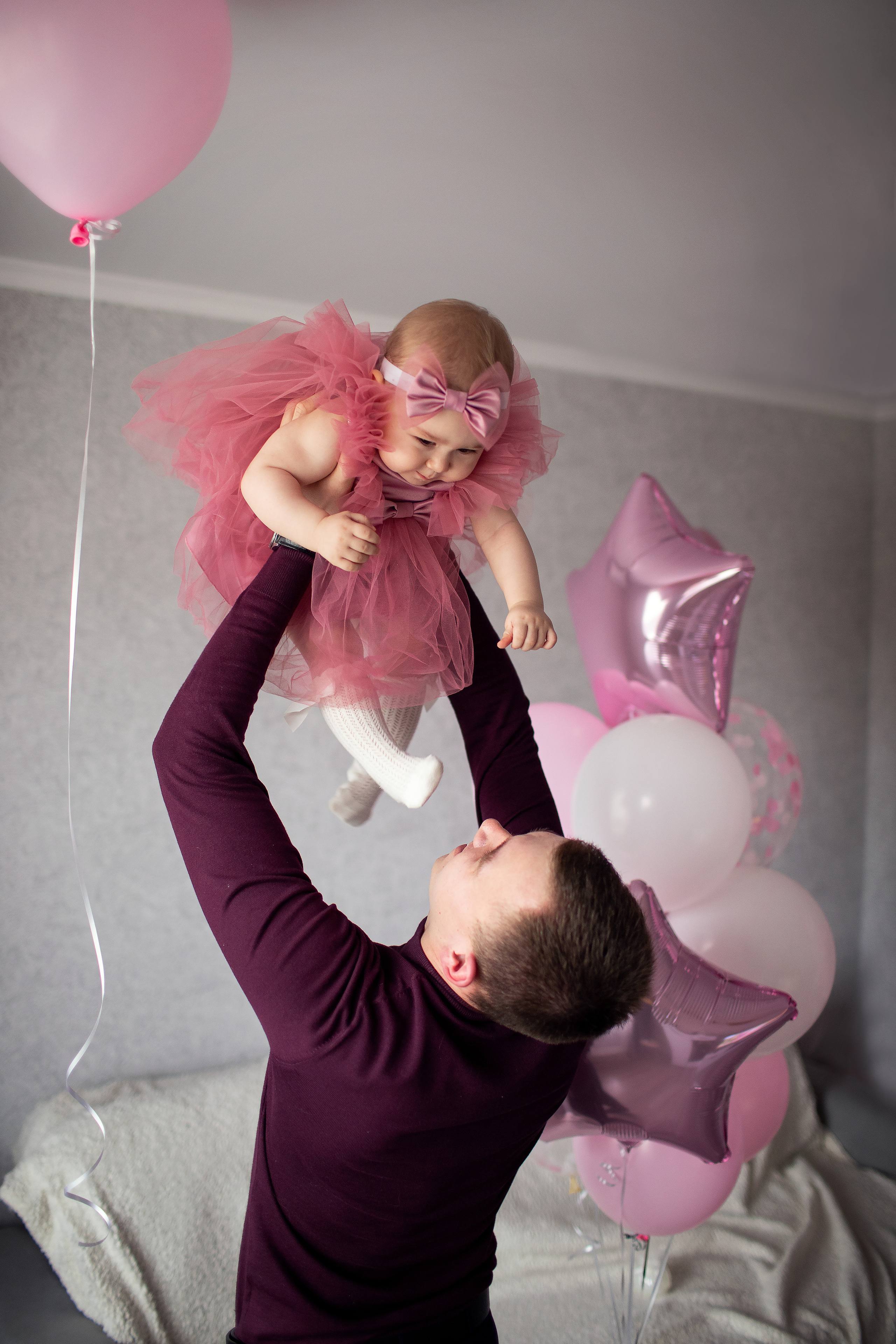 Веронике годик. Семейный и детский фотограф в Саратове Полина Коткина