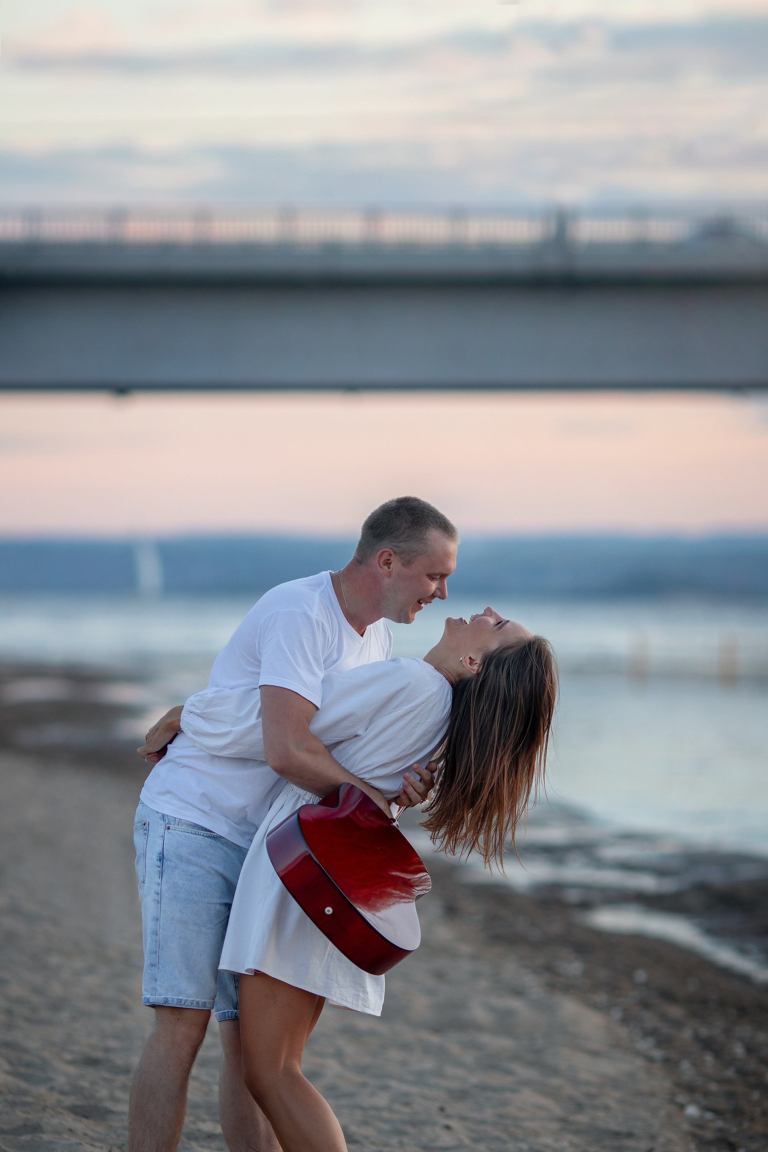 Пляжная романтика. Семейный и детский фотограф в Саратове Полина Коткина