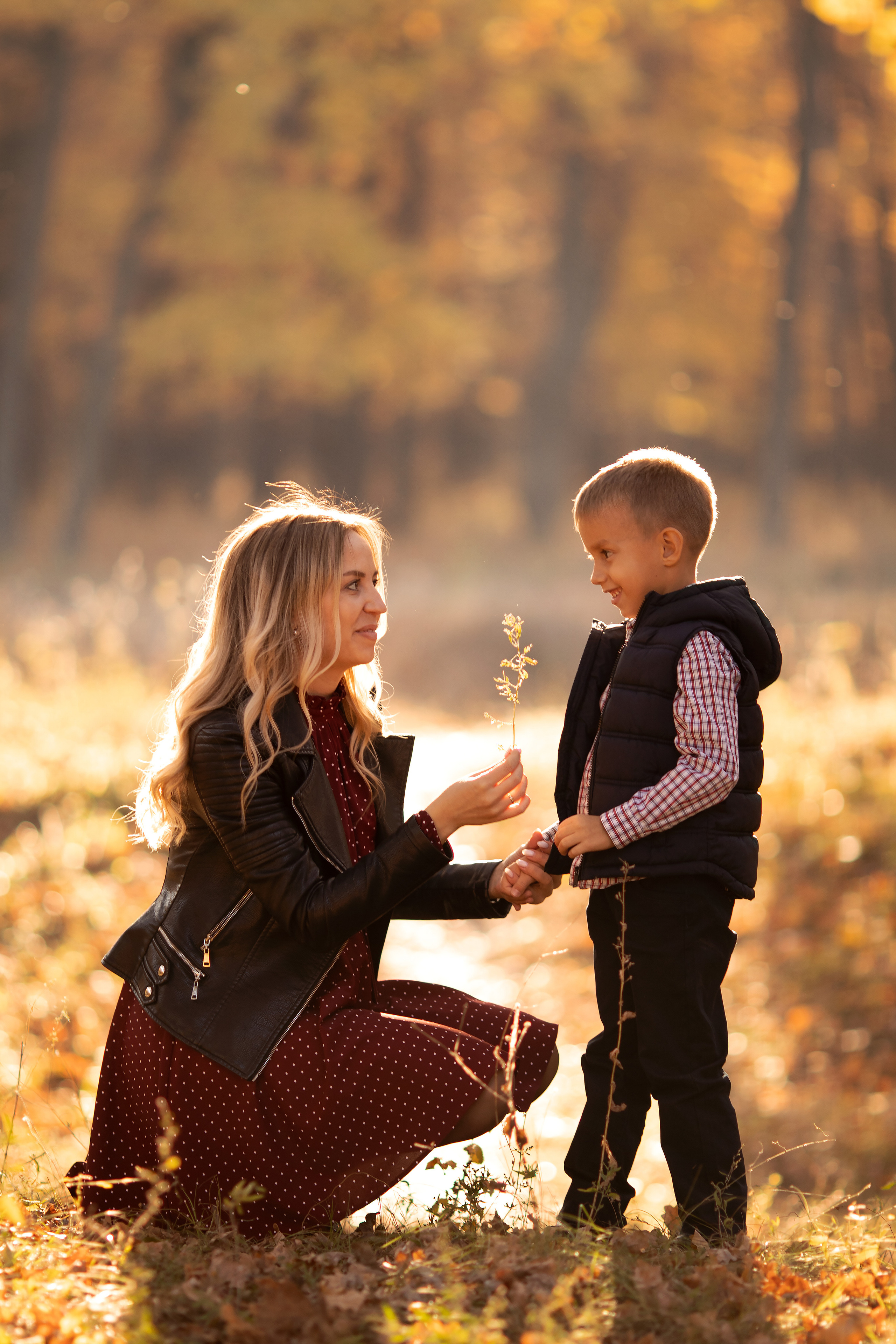 Провожая осень. Семейный и детский фотограф в Саратове Полина Коткина
