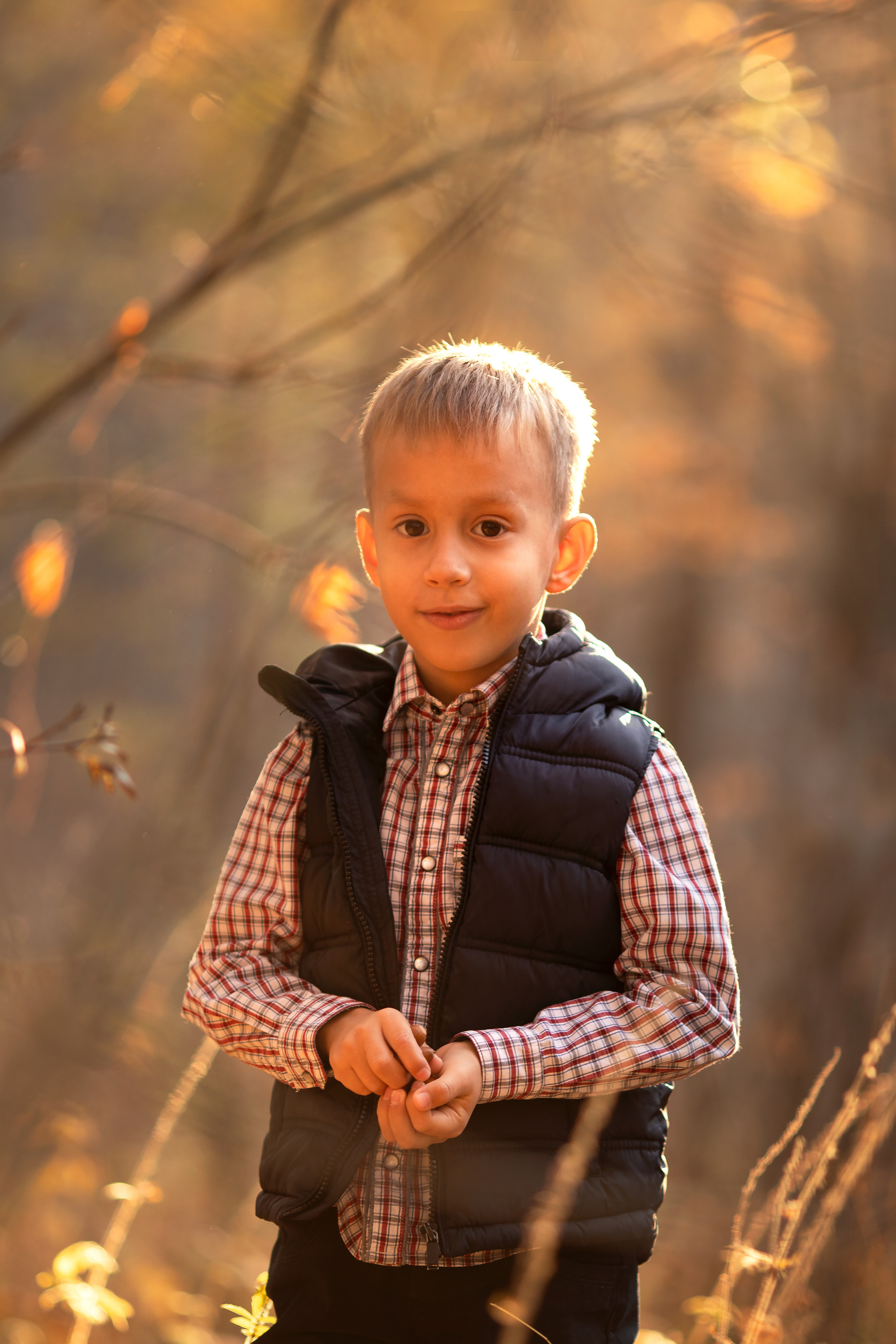 Провожая осень. Семейный и детский фотограф в Саратове Полина Коткина