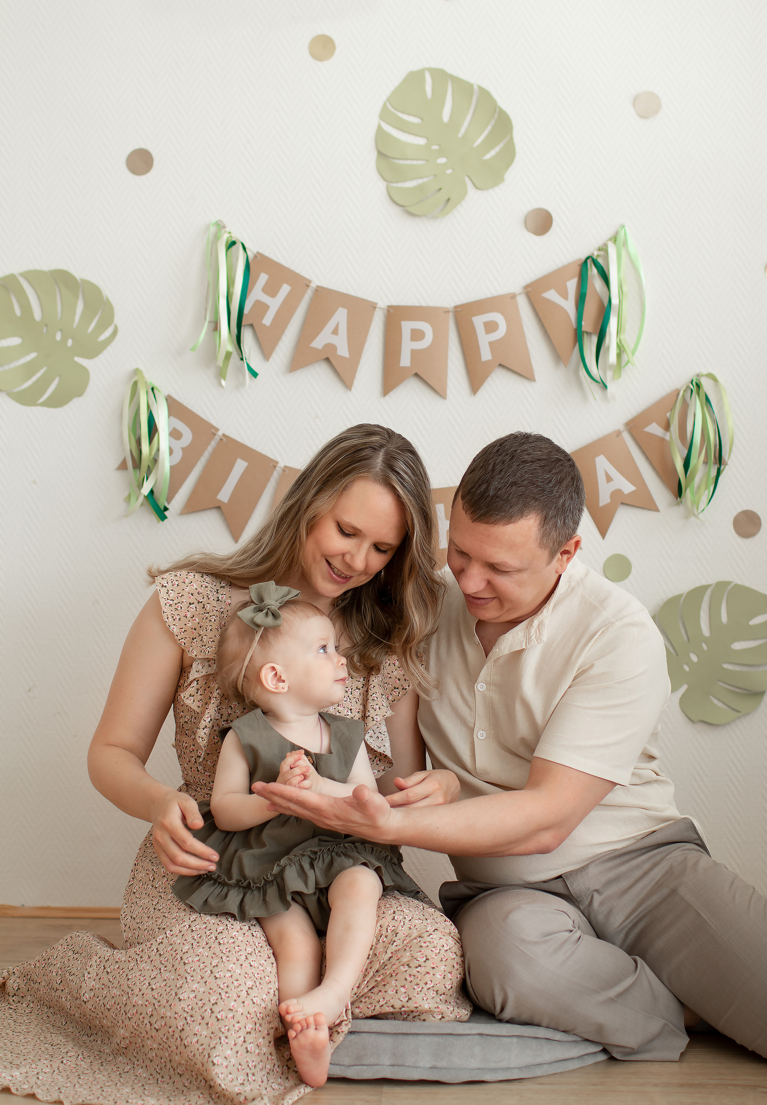 Насте годик. Семейный и детский фотограф в Саратове Полина Коткина