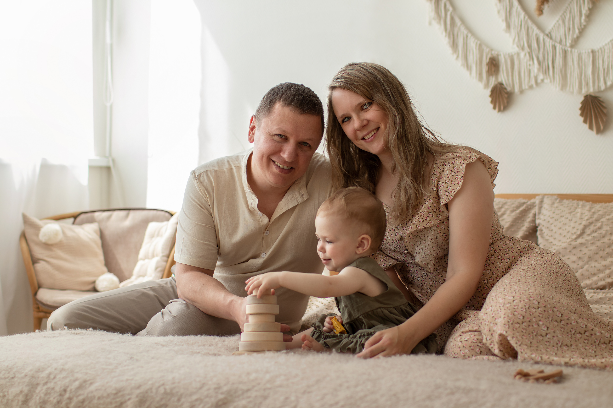 Насте годик. Семейный и детский фотограф в Саратове Полина Коткина