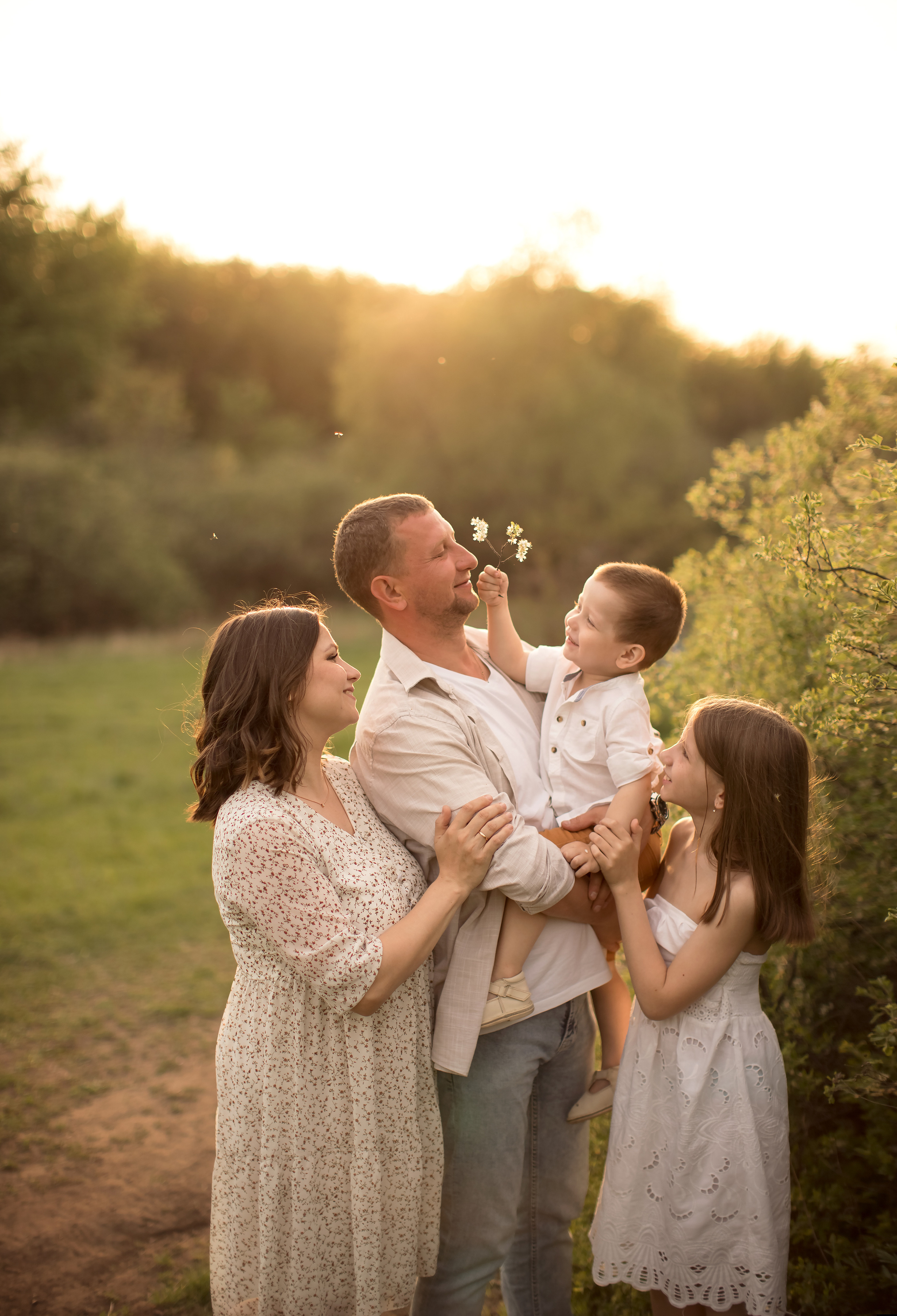 На весеннем солнышке. Семейный и детский фотограф в Саратове Полина Коткина