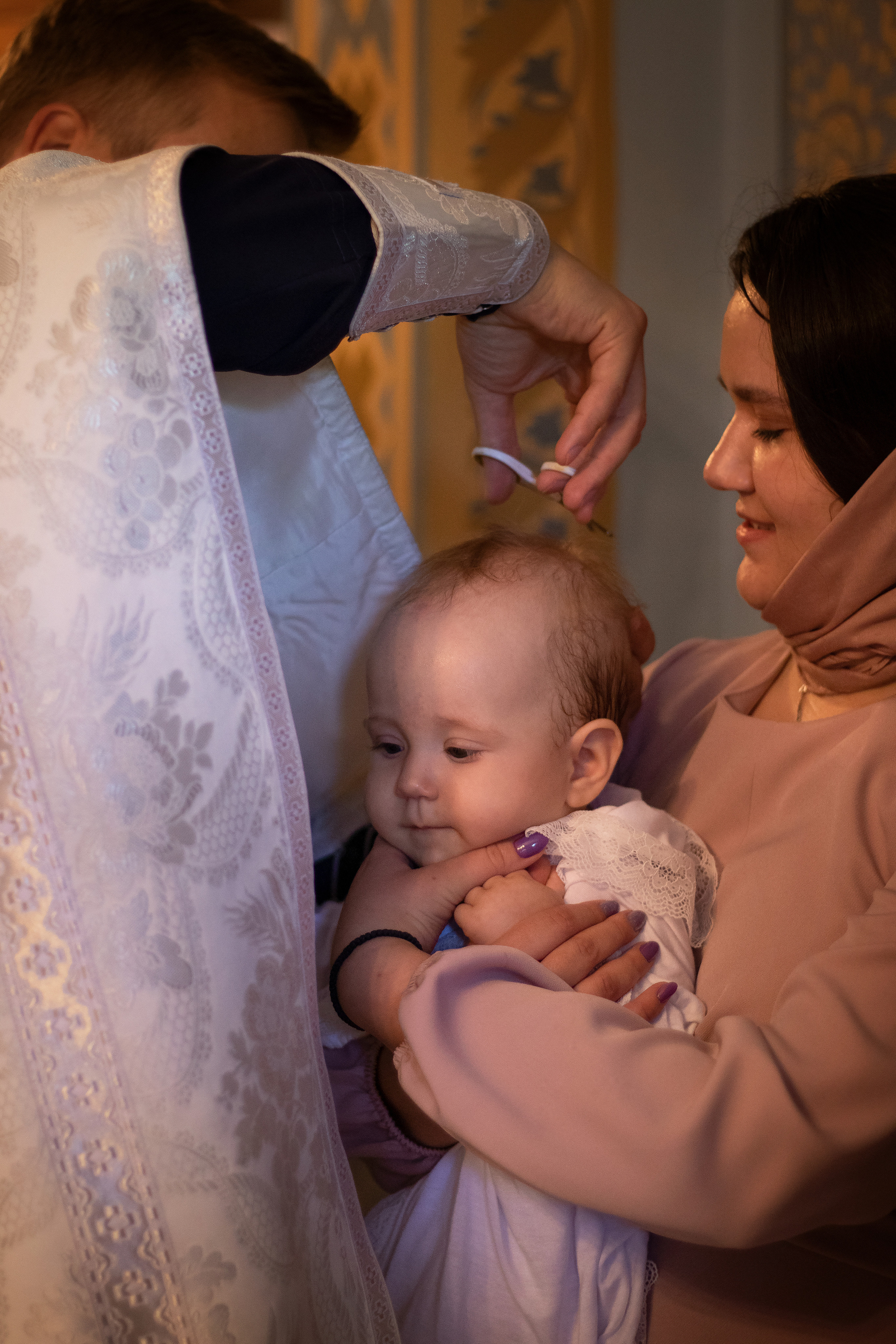 Таинство Крещения Ульяны. Семейный и детский фотограф в Саратове Полина Коткина