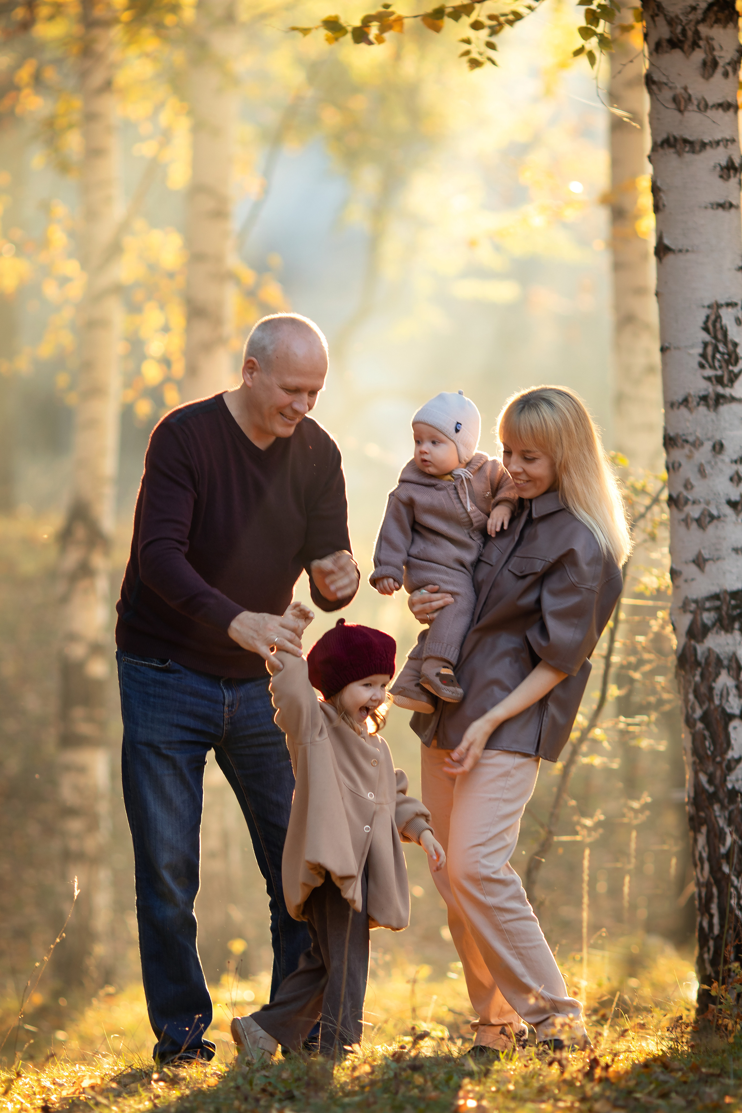 Хрупкие мгновения теплой осени. Семейный и детский фотограф в Саратове Полина Коткина