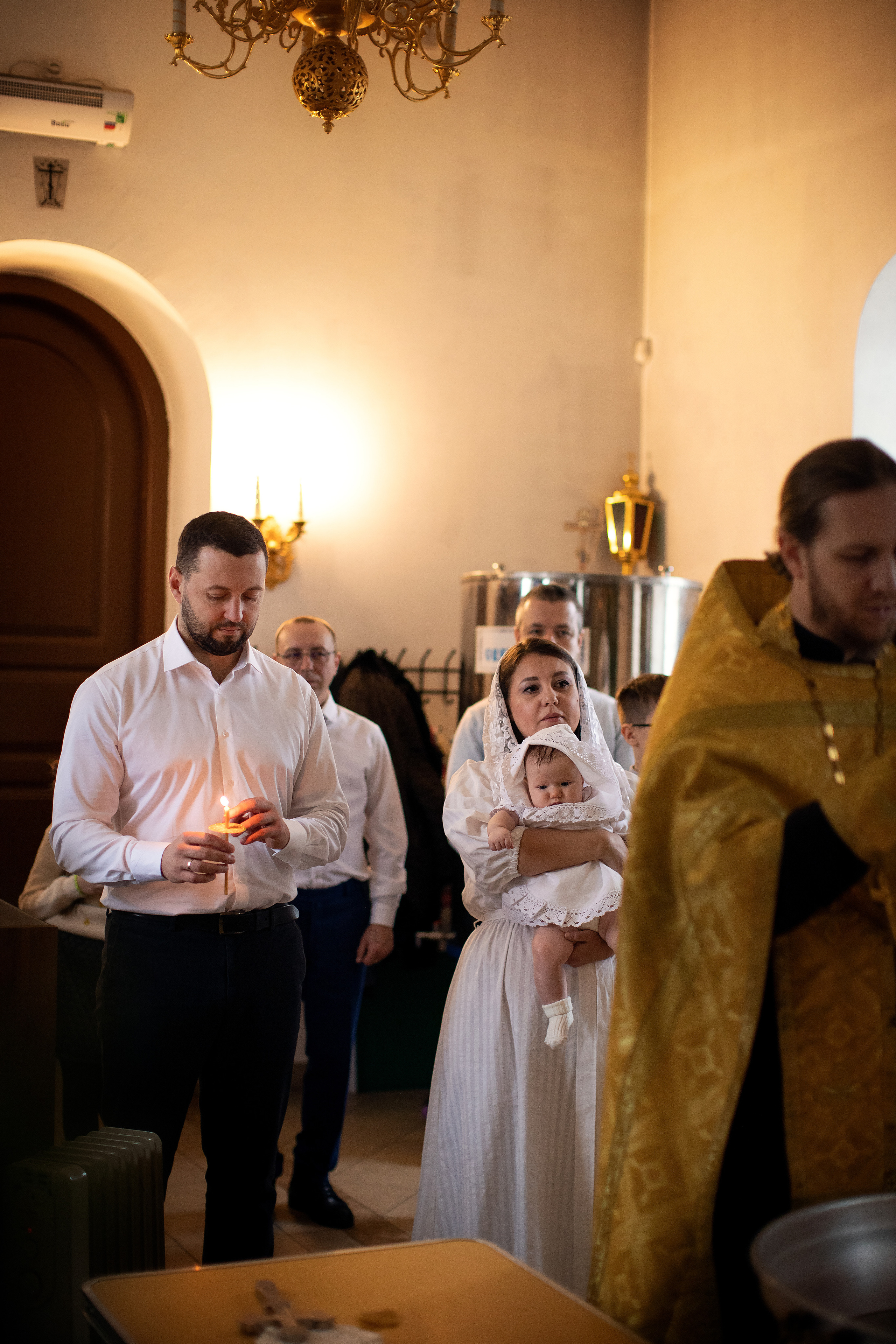 Таинство Крещения малышки Полины. Семейный и детский фотограф в Саратове Полина Коткина