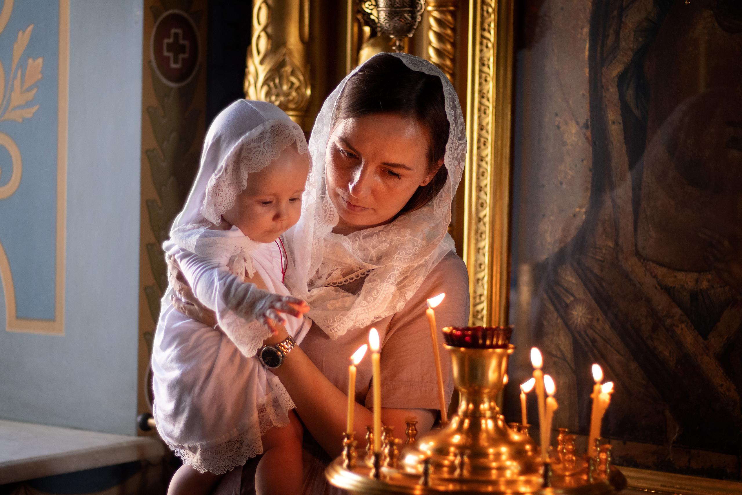 Таинство Крещения Ульяны. Семейный и детский фотограф в Саратове Полина Коткина