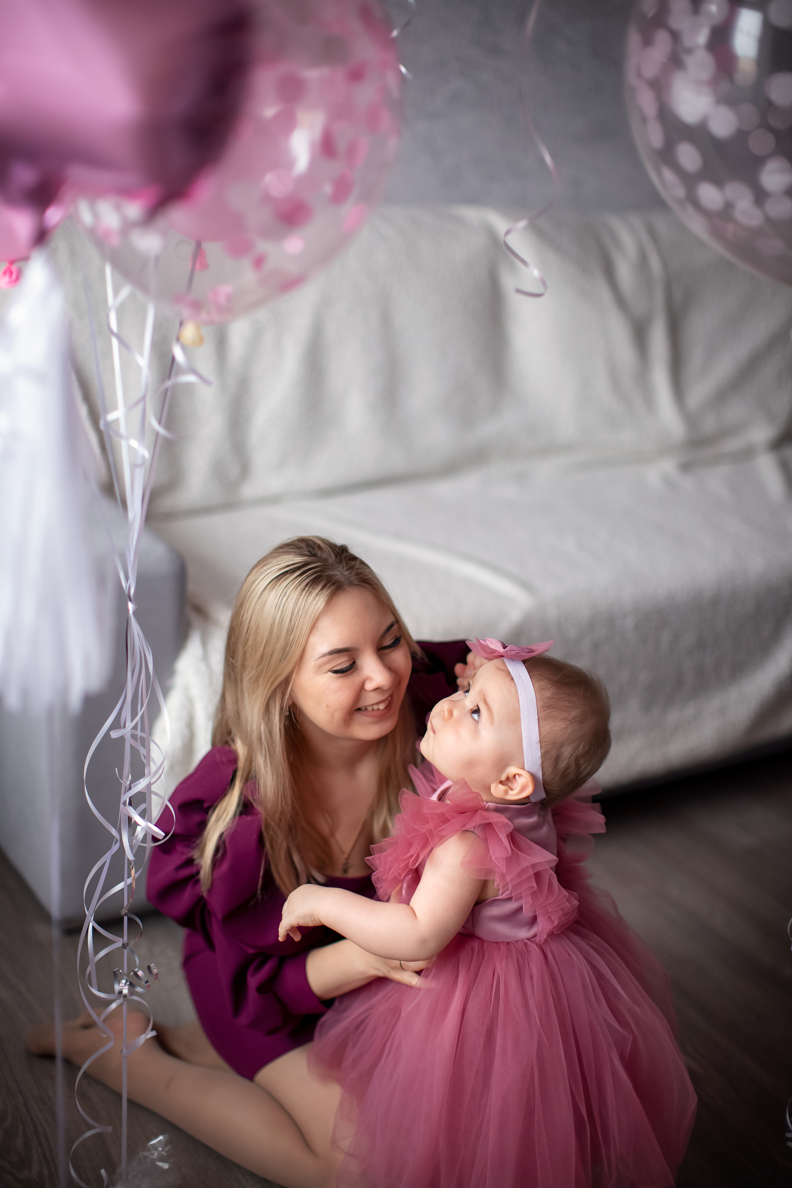 Веронике годик. Семейный и детский фотограф в Саратове Полина Коткина