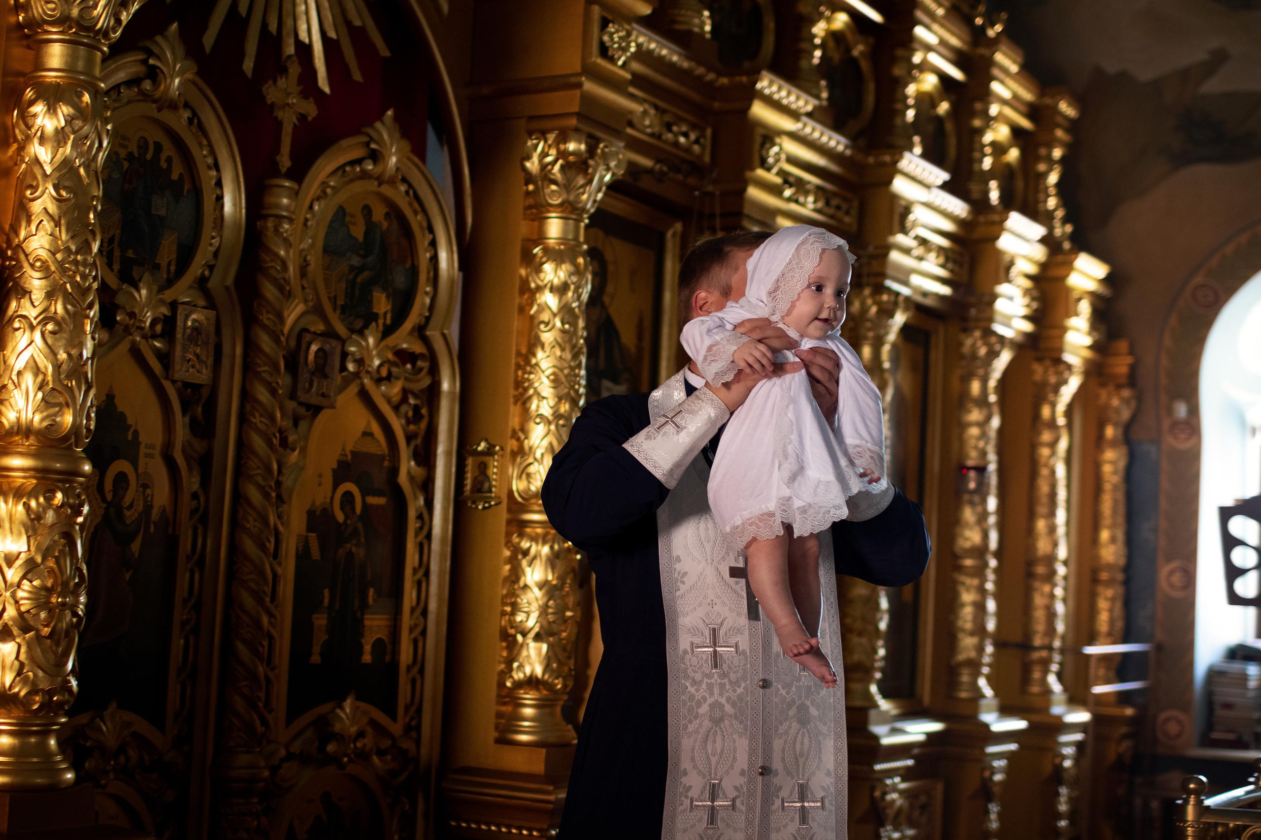 Таинство Крещения Ульяны. Семейный и детский фотограф в Саратове Полина Коткина