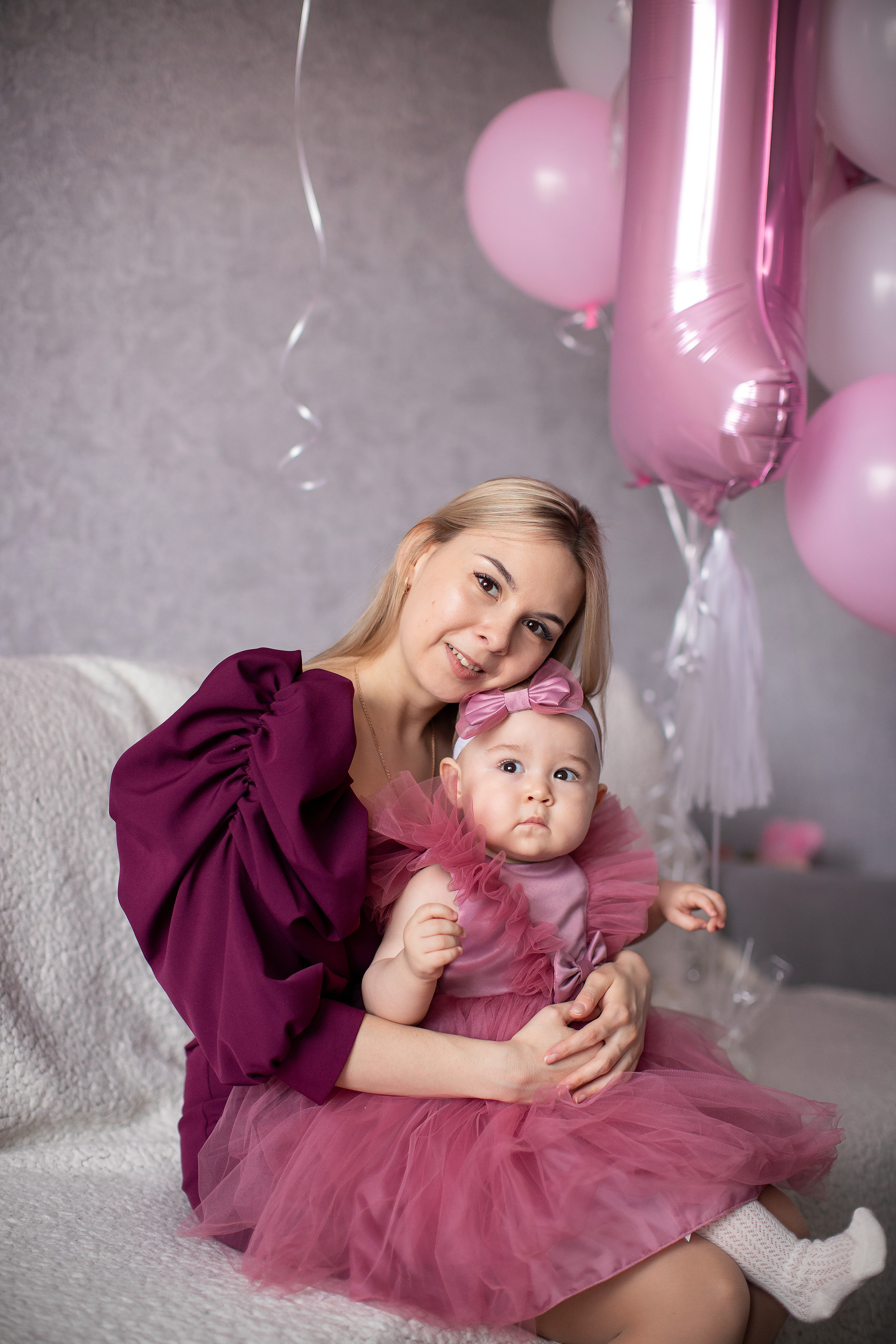 Веронике годик. Семейный и детский фотограф в Саратове Полина Коткина