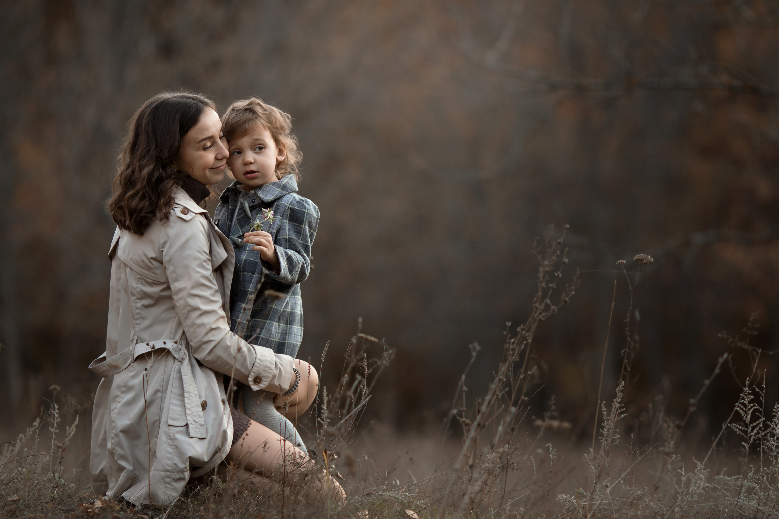 Под шуршание листочков. Семейный и детский фотограф в Саратове Полина Коткина