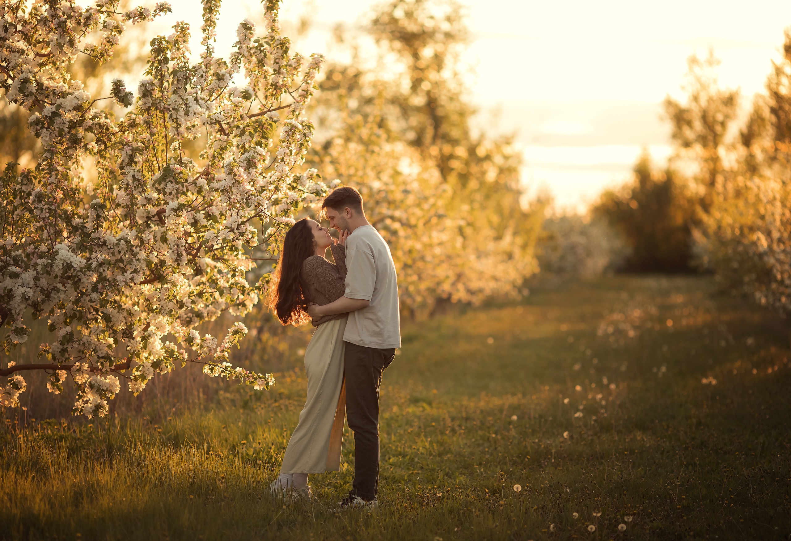 Яблочная романтика. Семейный и детский фотограф в Саратове Полина Коткина