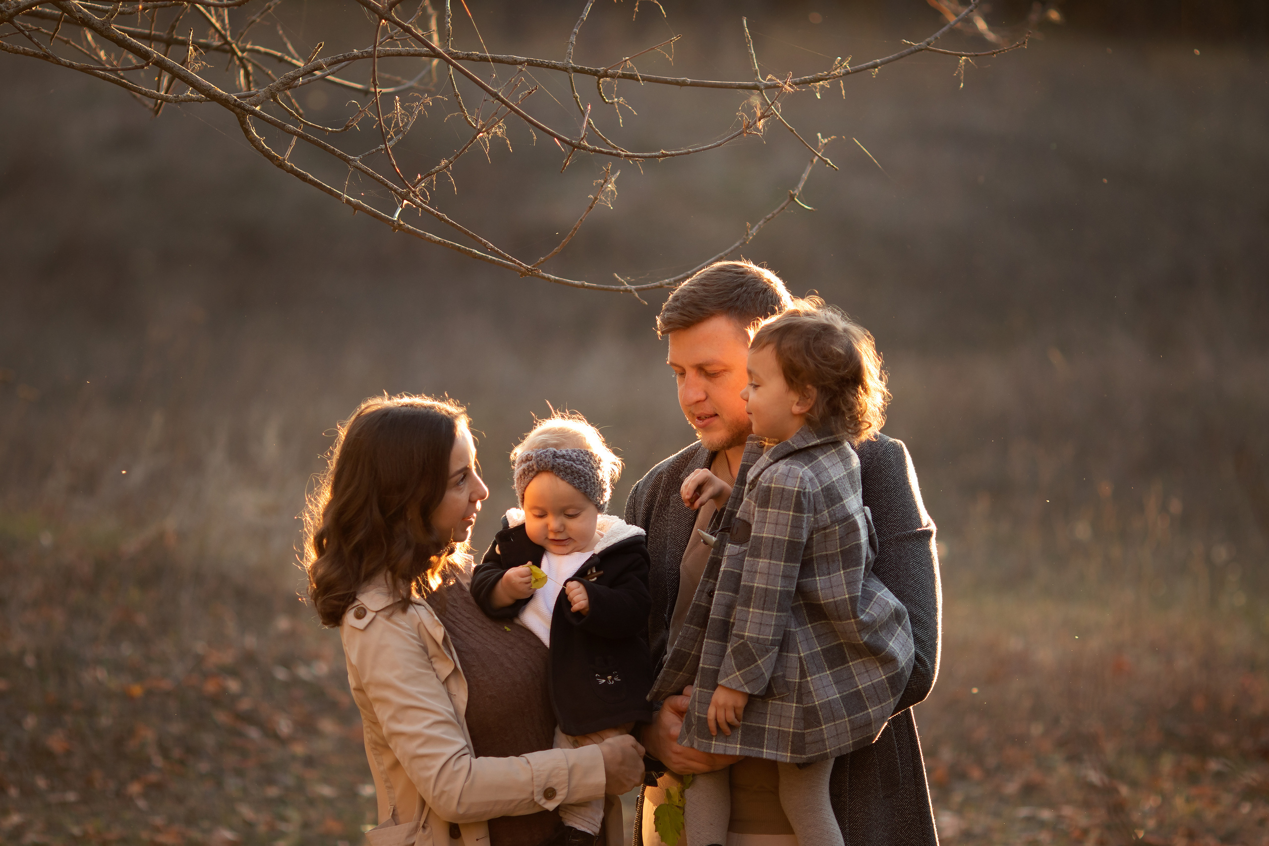 Под шуршание листочков. Семейный и детский фотограф в Саратове Полина Коткина