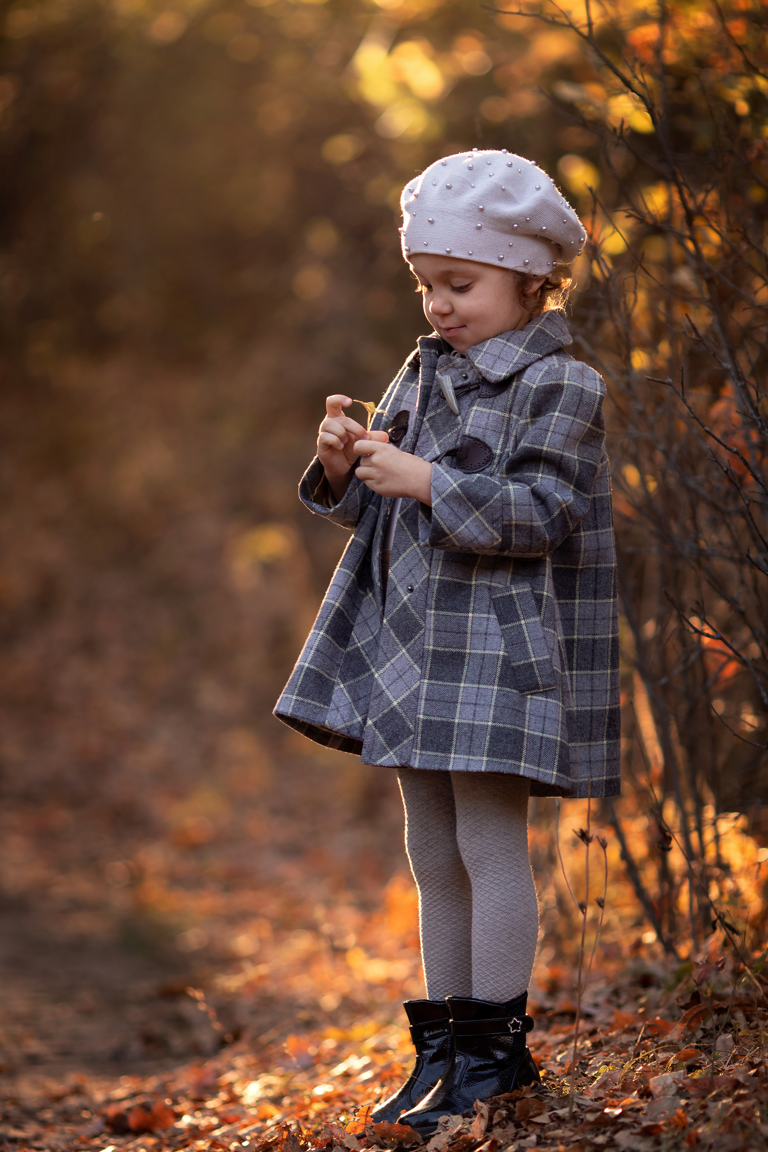 Под шуршание листочков. Семейный и детский фотограф в Саратове Полина Коткина