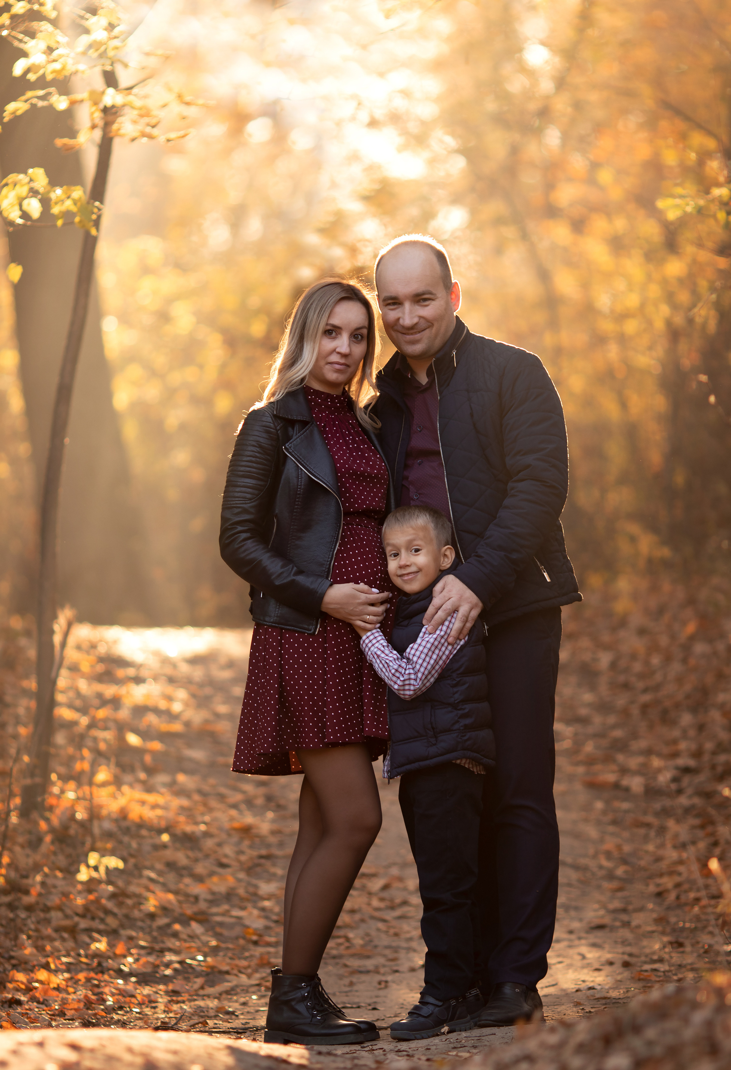 Провожая осень. Семейный и детский фотограф в Саратове Полина Коткина