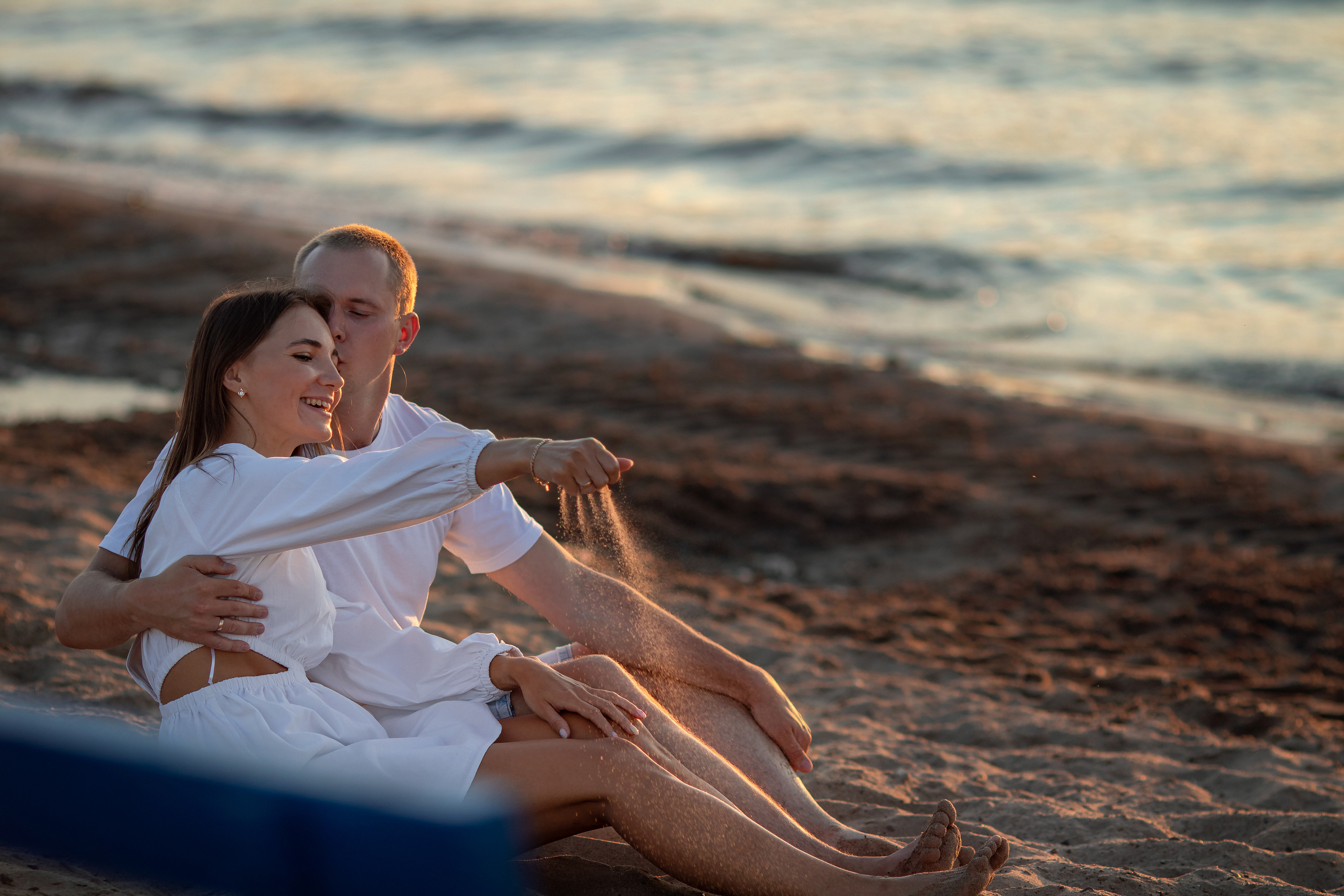 Пляжная романтика. Семейный и детский фотограф в Саратове Полина Коткина