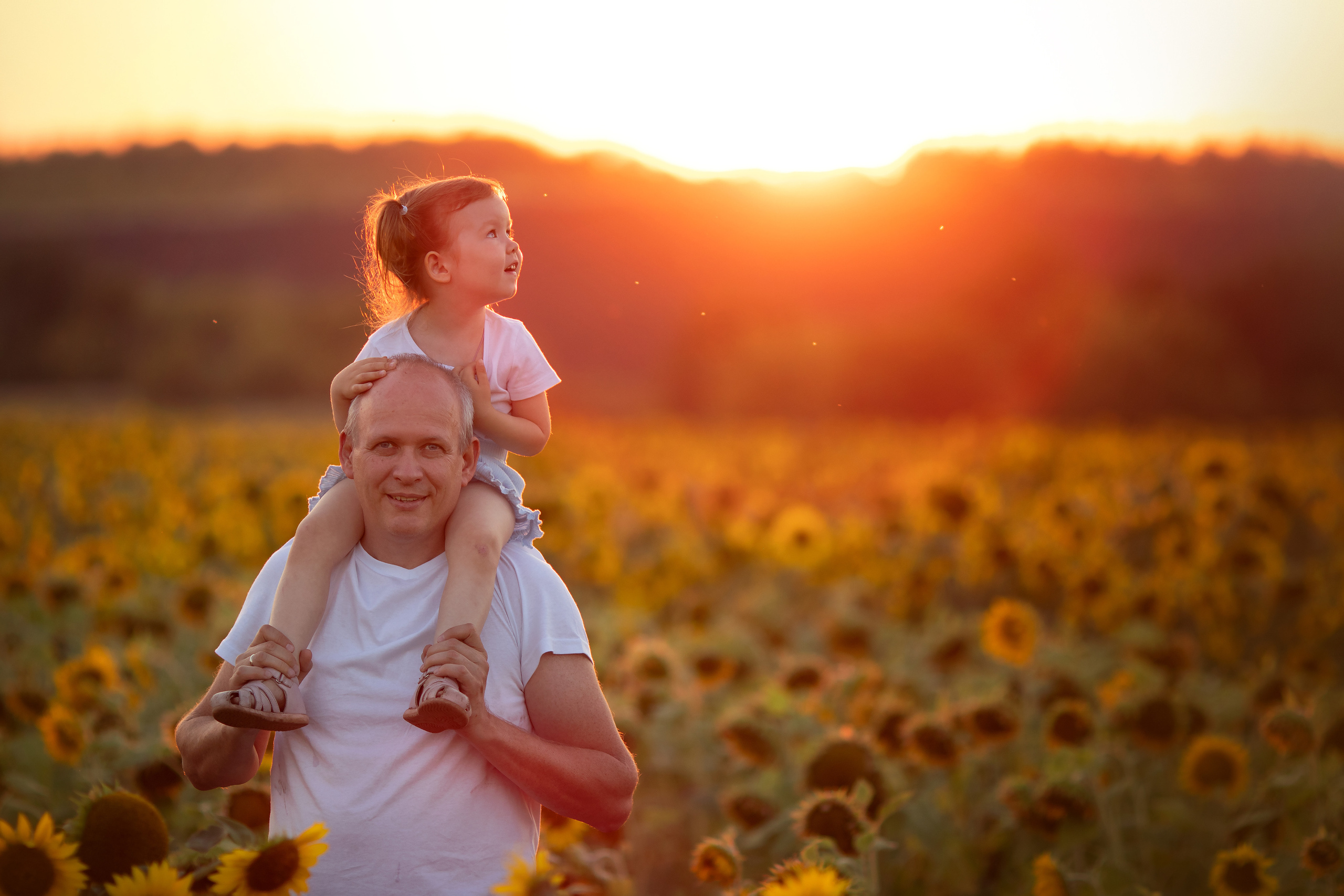 Подсолнечная история. Семейный и детский фотограф в Саратове Полина Коткина