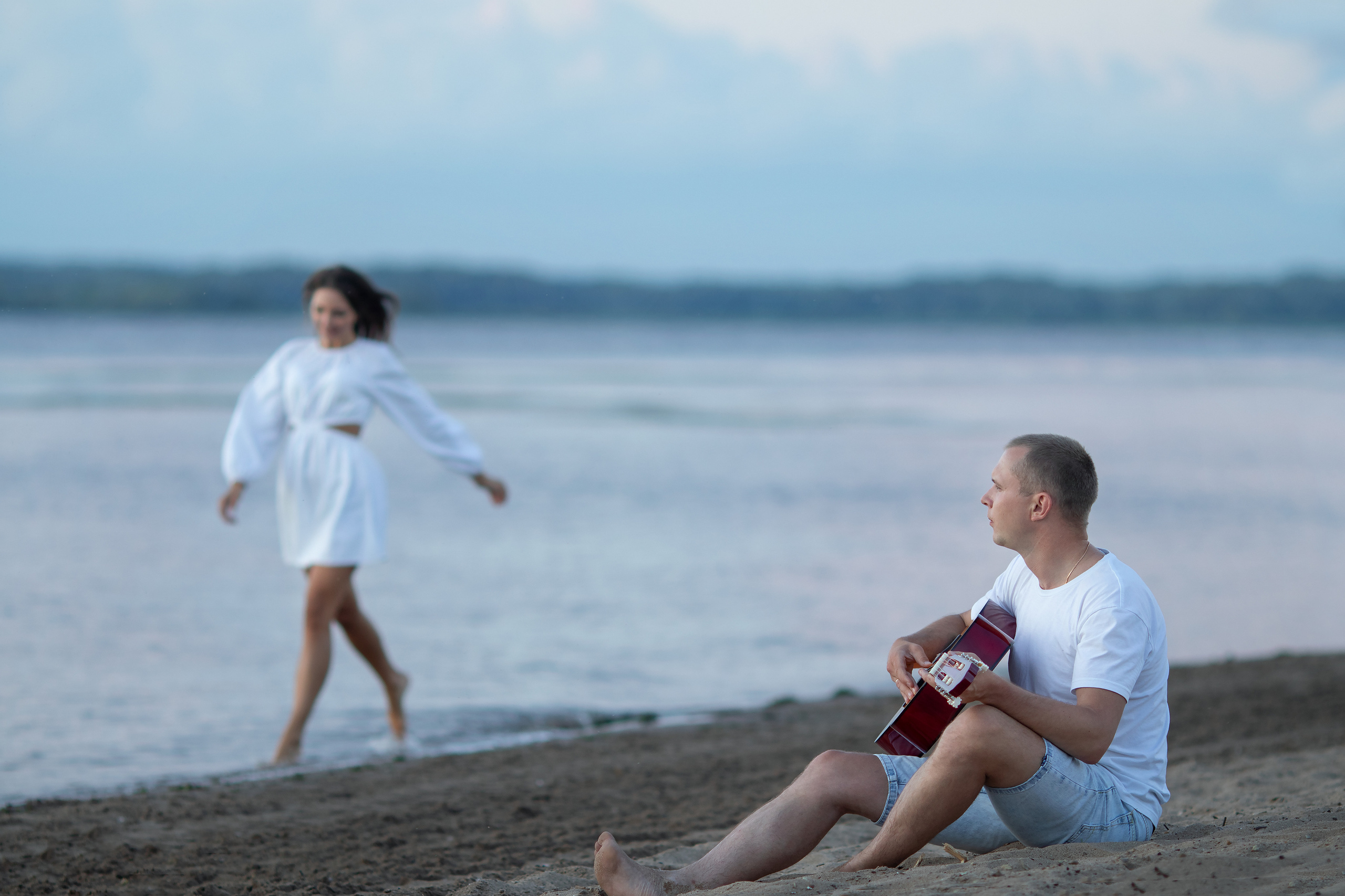 Пляжная романтика. Семейный и детский фотограф в Саратове Полина Коткина