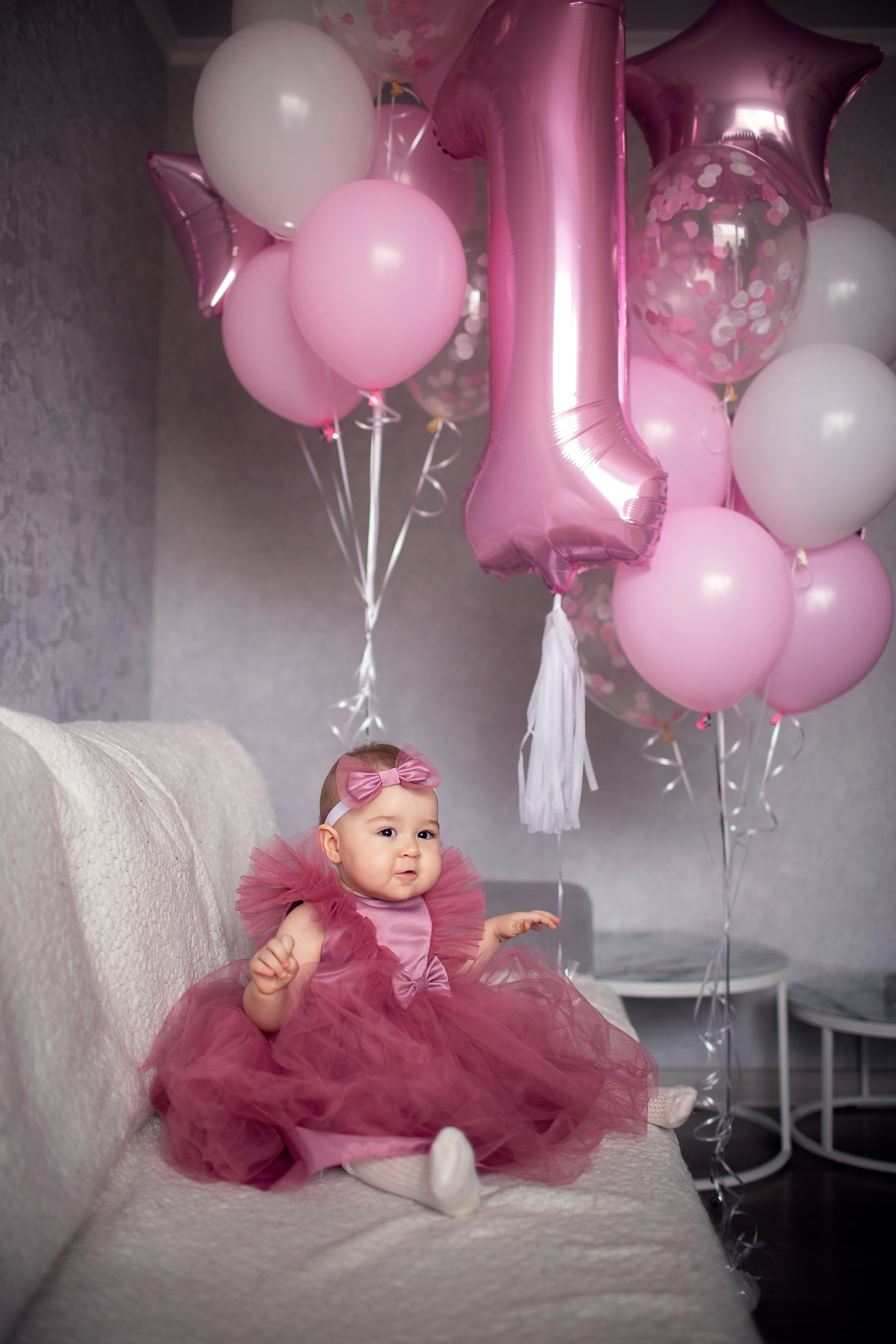 Веронике годик. Семейный и детский фотограф в Саратове Полина Коткина