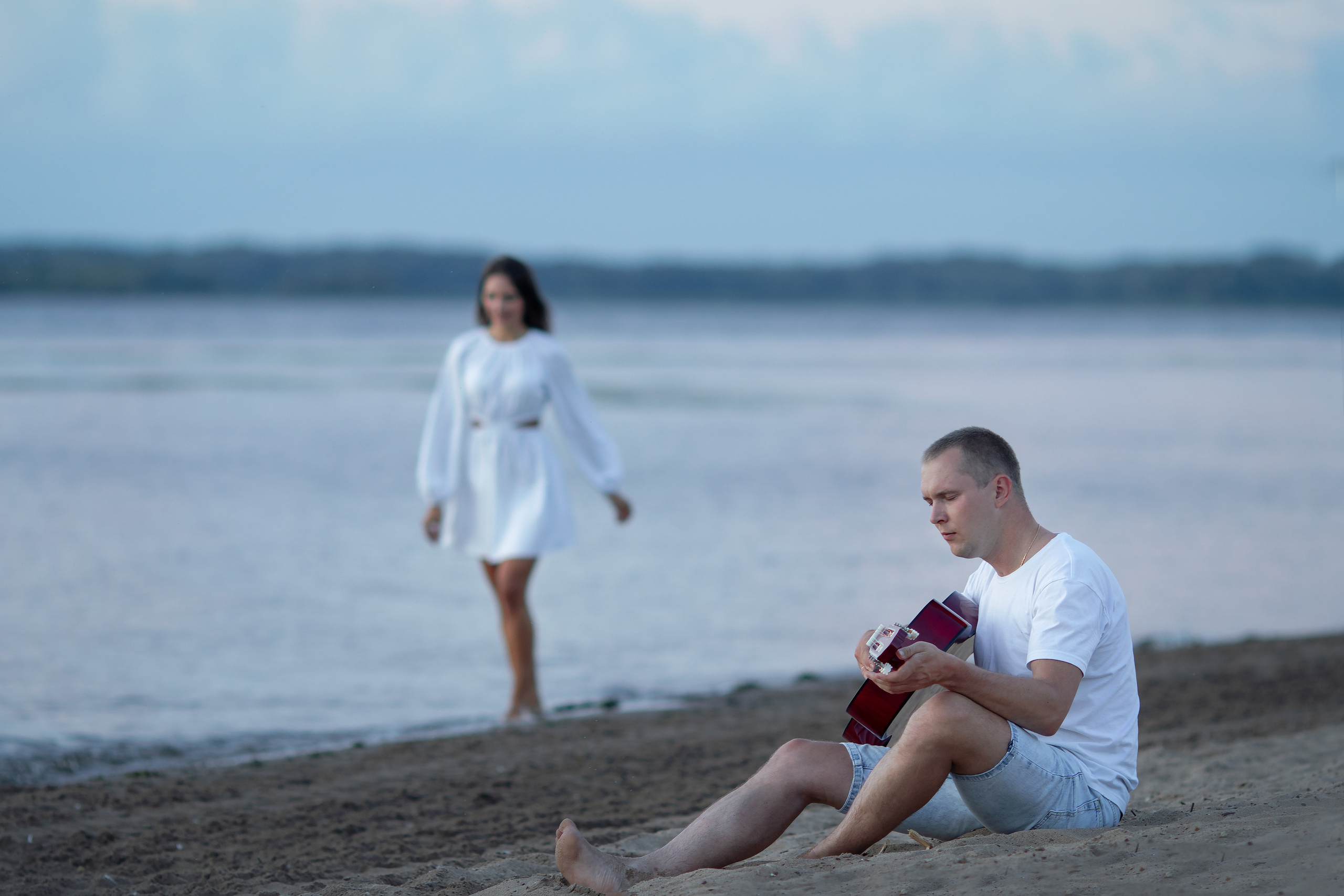 Пляжная романтика. Семейный и детский фотограф в Саратове Полина Коткина