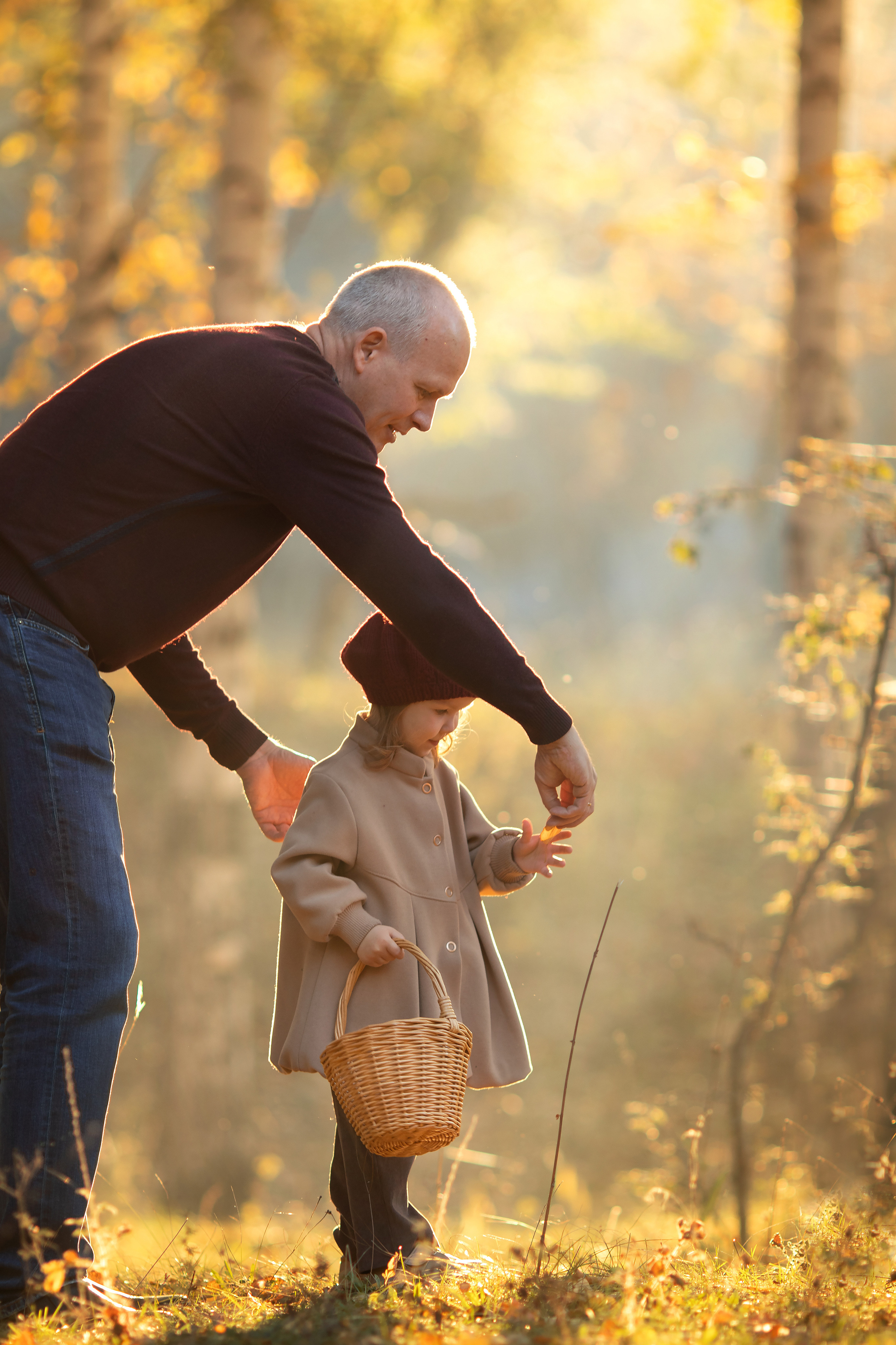 Хрупкие мгновения теплой осени. Семейный и детский фотограф в Саратове Полина Коткина