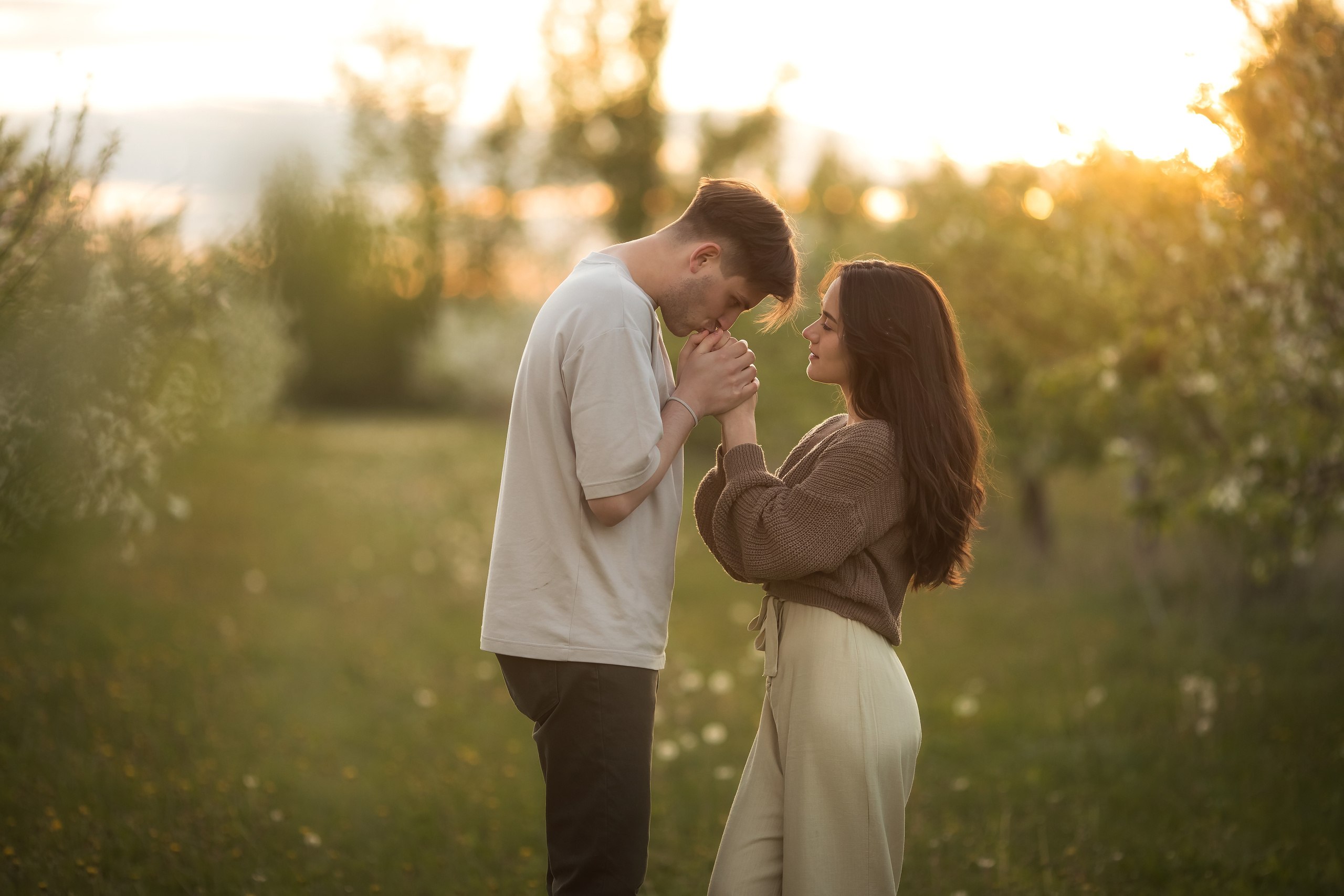 Яблочная романтика. Семейный и детский фотограф в Саратове Полина Коткина