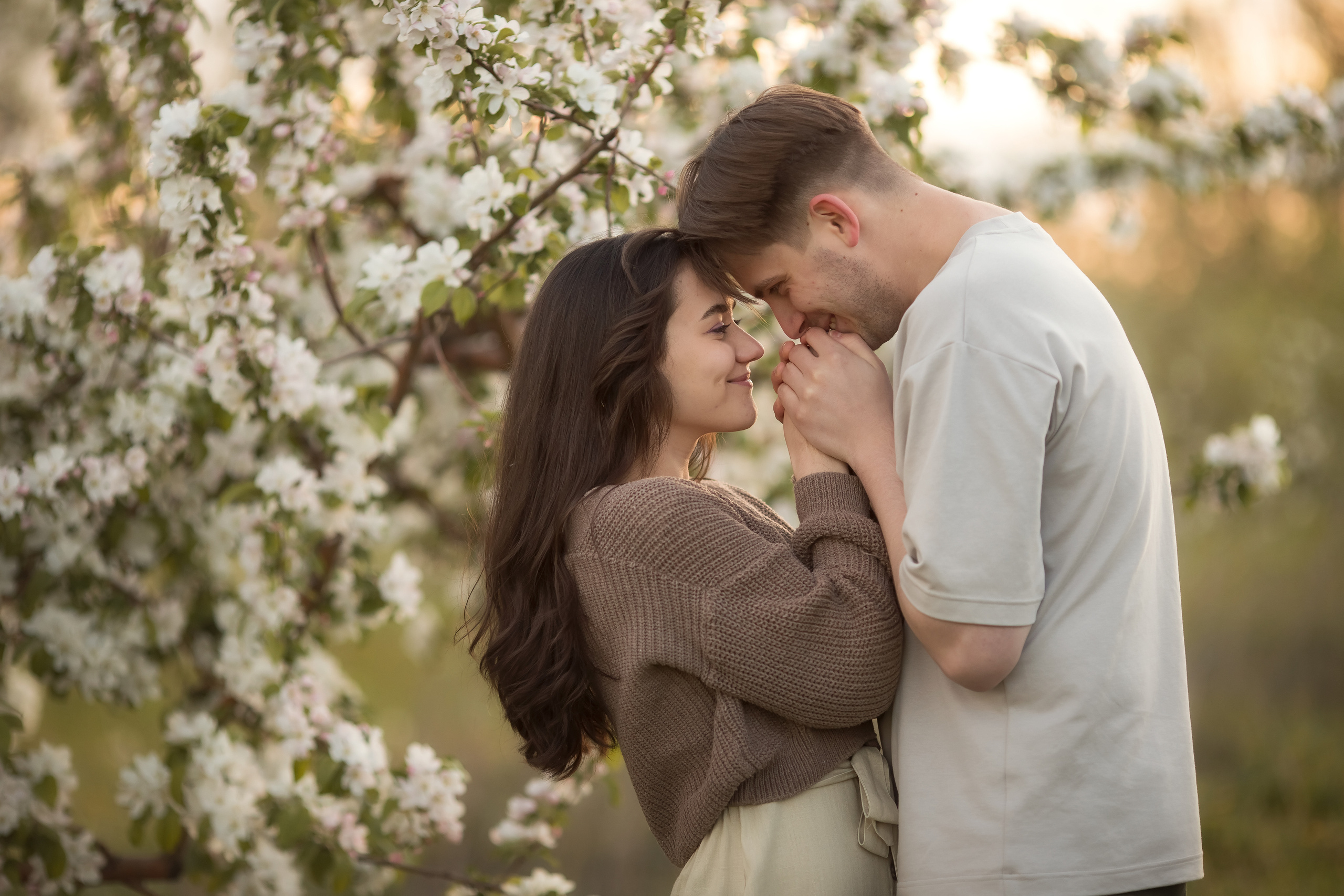 Яблочная романтика. Семейный и детский фотограф в Саратове Полина Коткина
