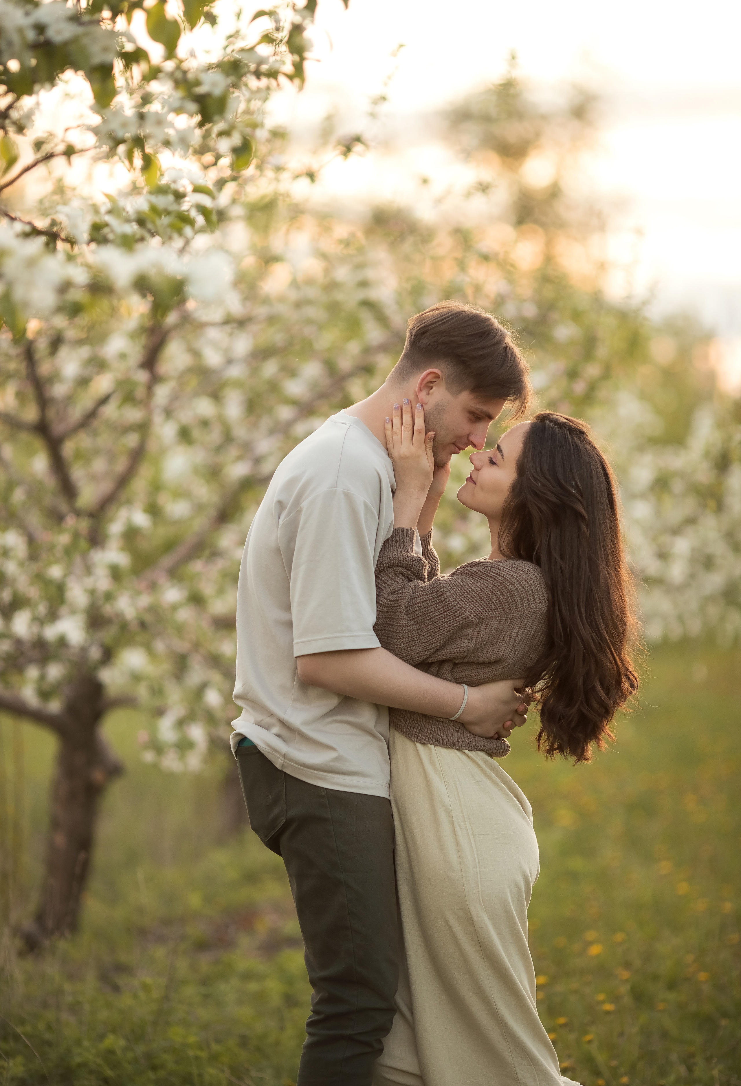 Яблочная романтика. Семейный и детский фотограф в Саратове Полина Коткина