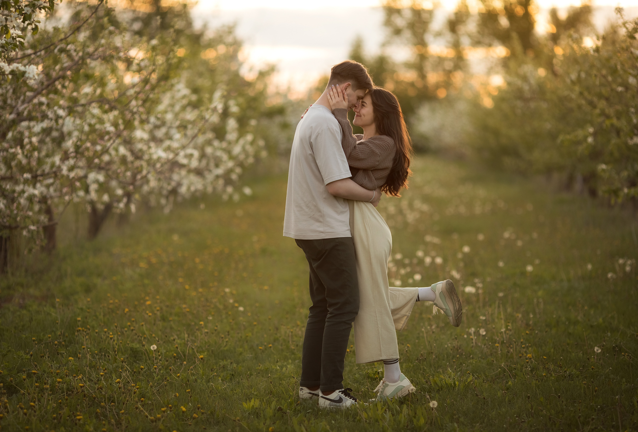Яблочная романтика. Семейный и детский фотограф в Саратове Полина Коткина