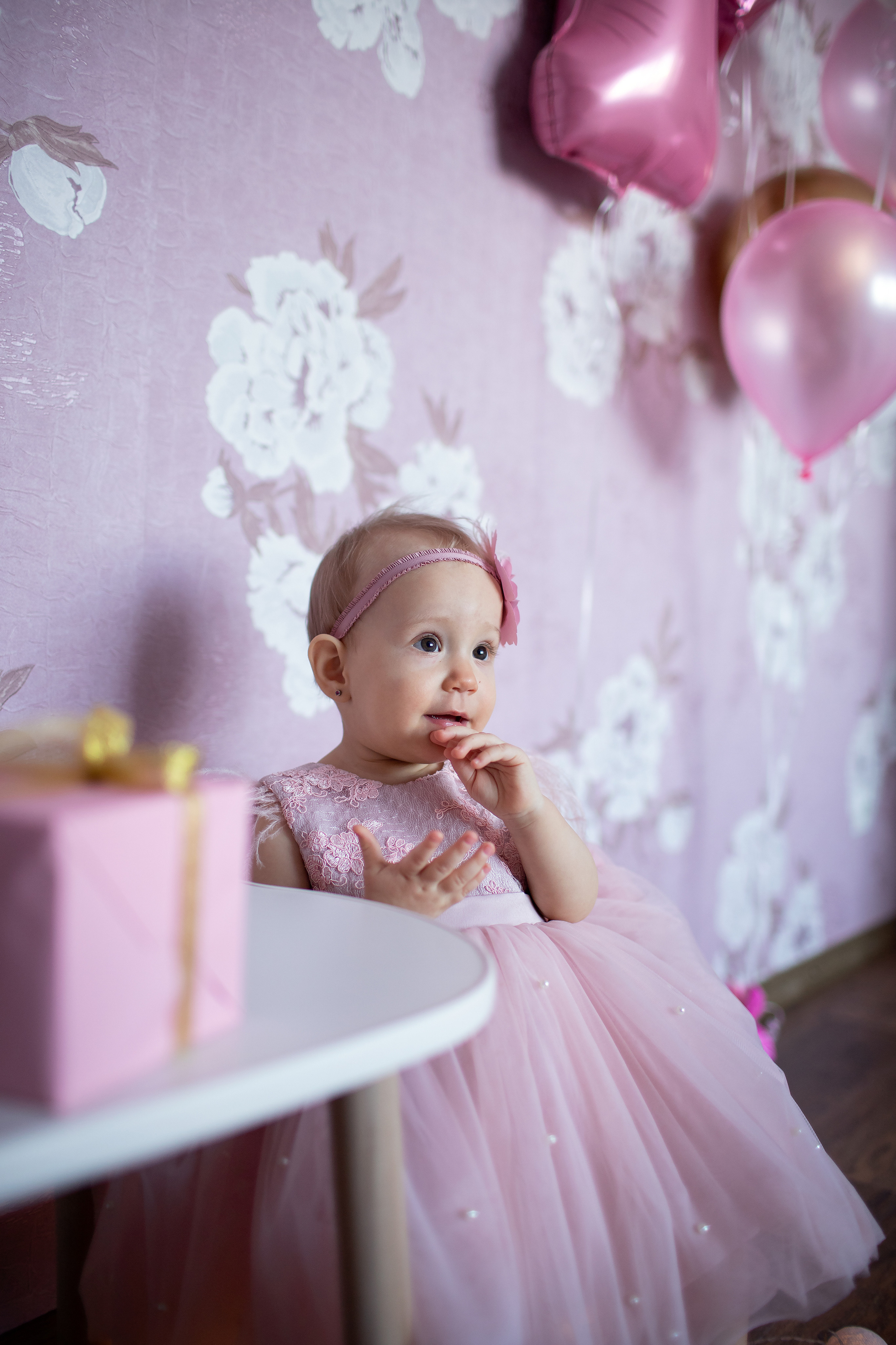 Ульяне годик. Семейный и детский фотограф в Саратове Полина Коткина