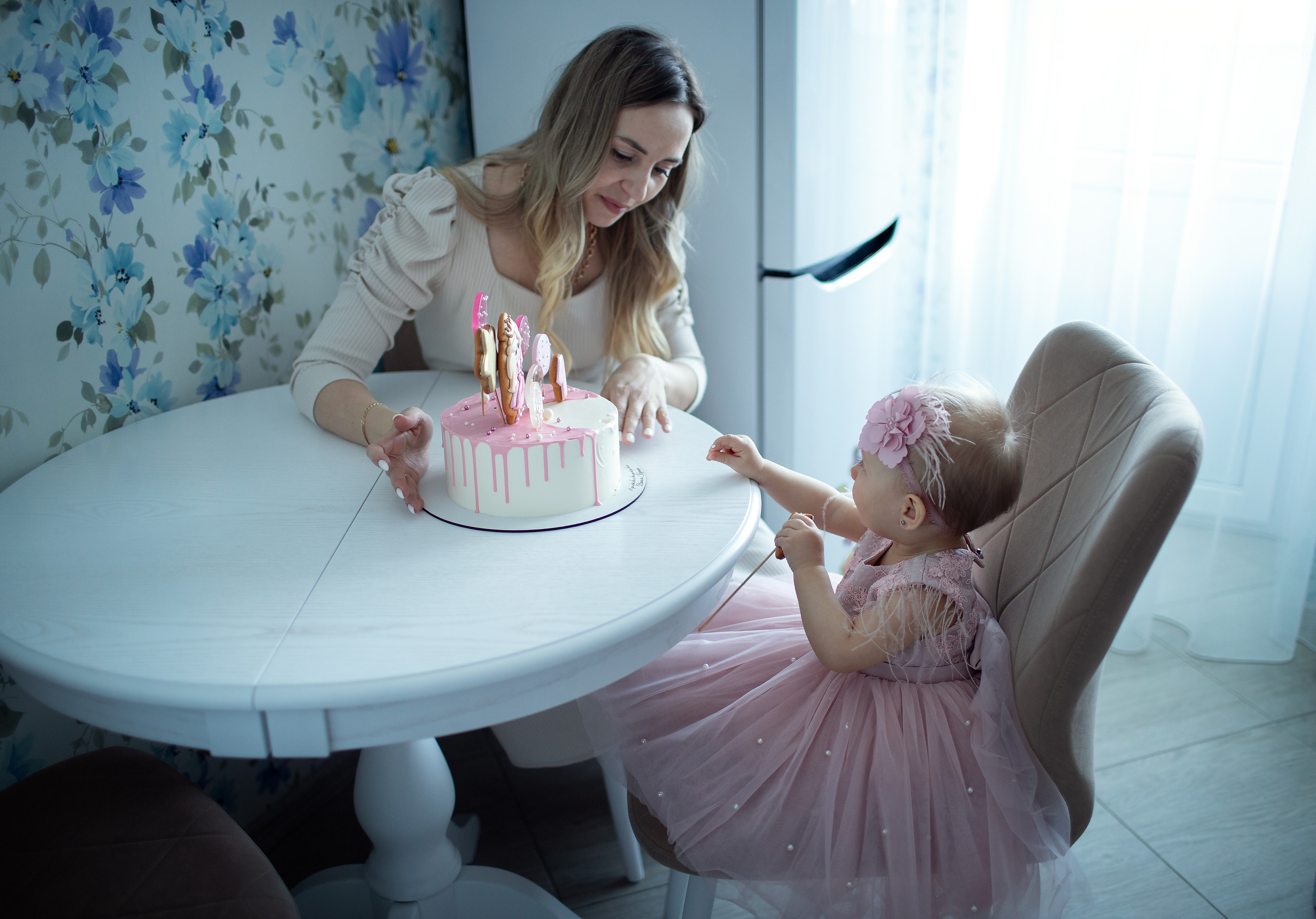 Ульяне годик. Семейный и детский фотограф в Саратове Полина Коткина