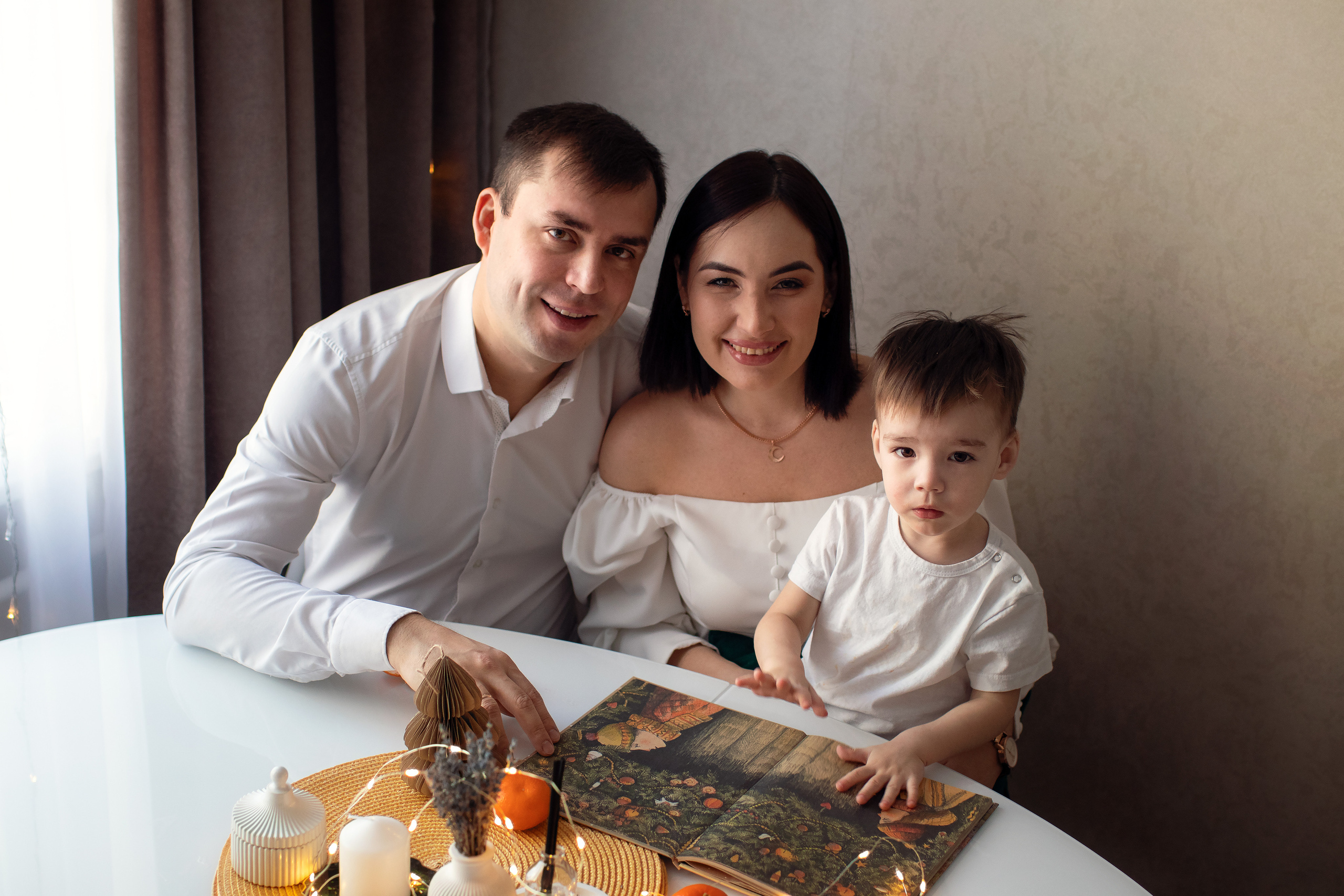 Перед Рождеством. Семейный и детский фотограф в Саратове Полина Коткина