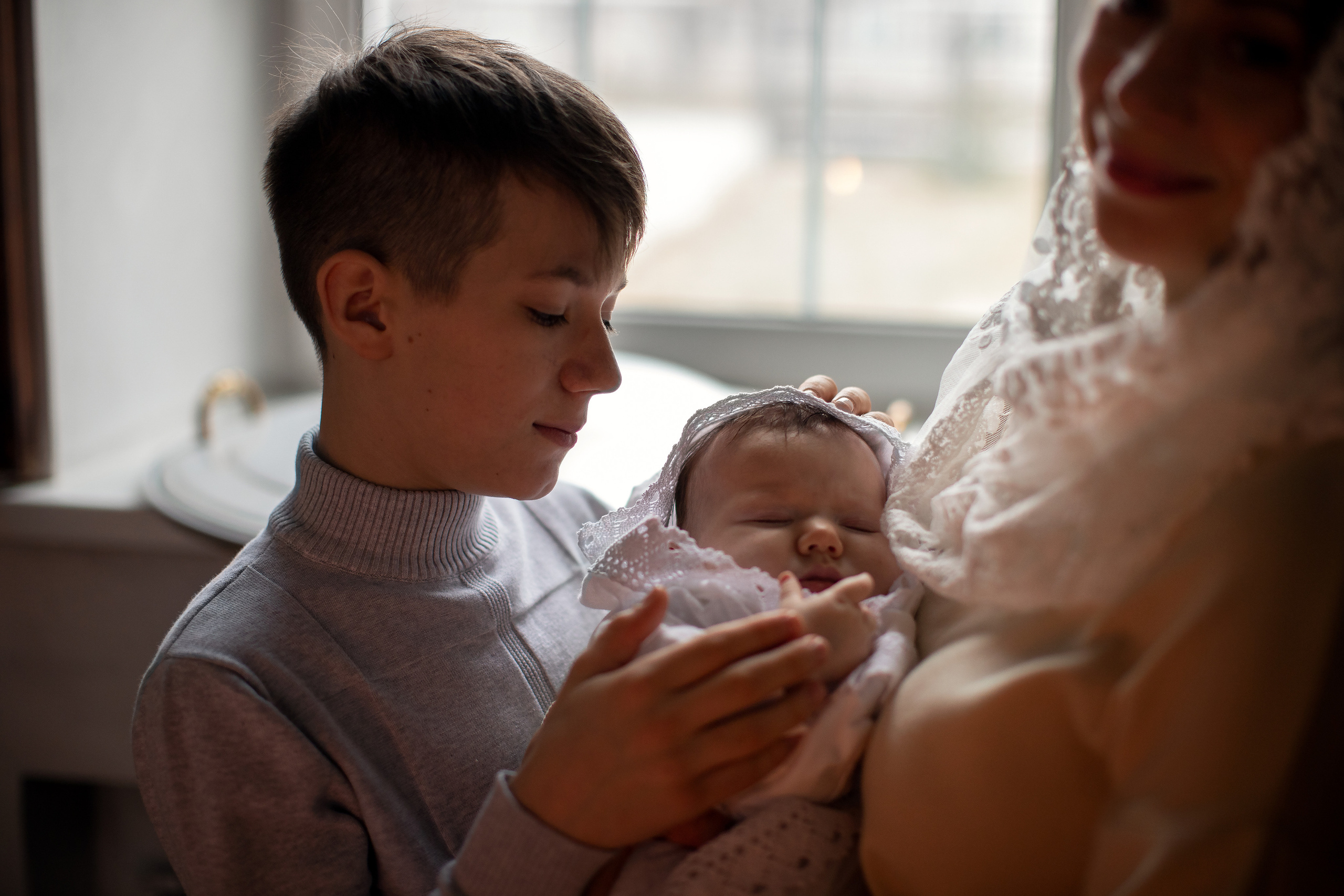 Таинство Крещения малышки Полины. Семейный и детский фотограф в Саратове Полина Коткина
