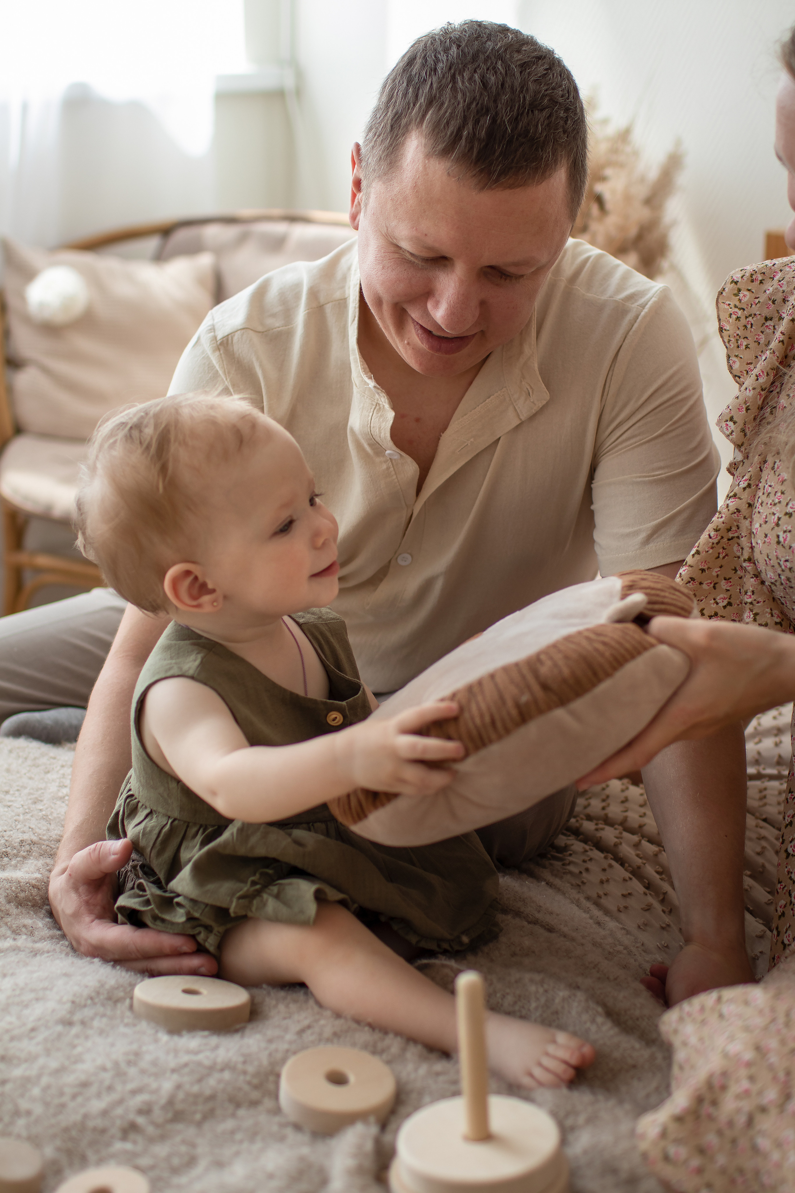 Насте годик. Семейный и детский фотограф в Саратове Полина Коткина
