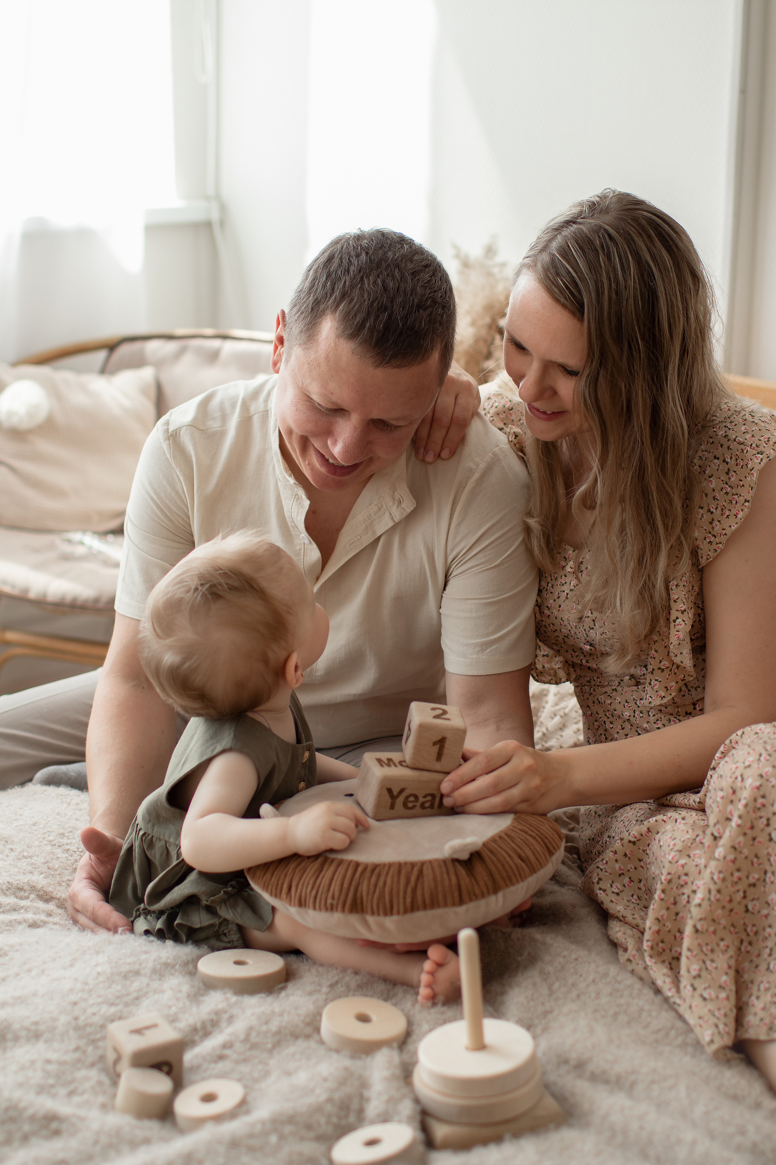 Насте годик. Семейный и детский фотограф в Саратове Полина Коткина