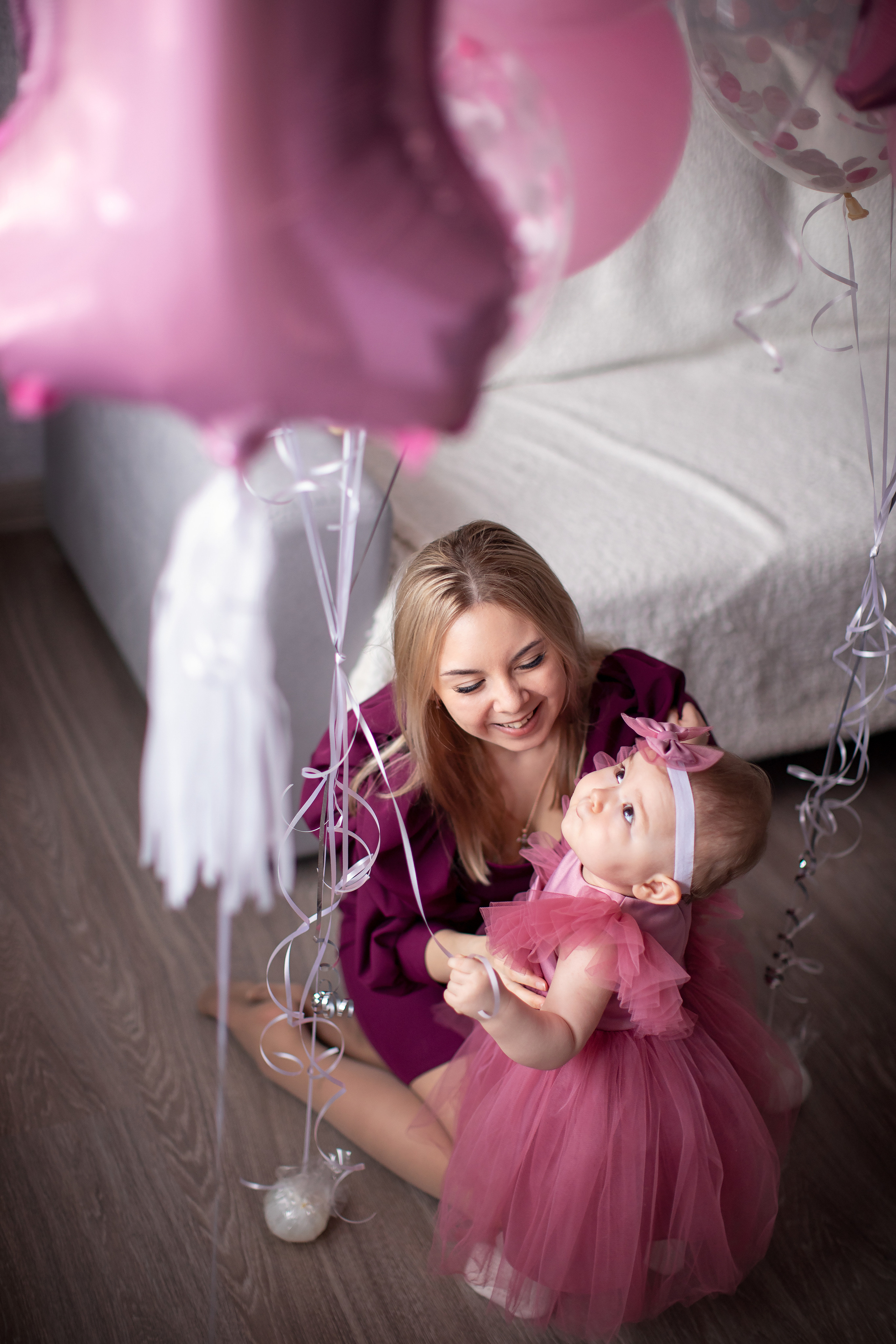 Веронике годик. Семейный и детский фотограф в Саратове Полина Коткина