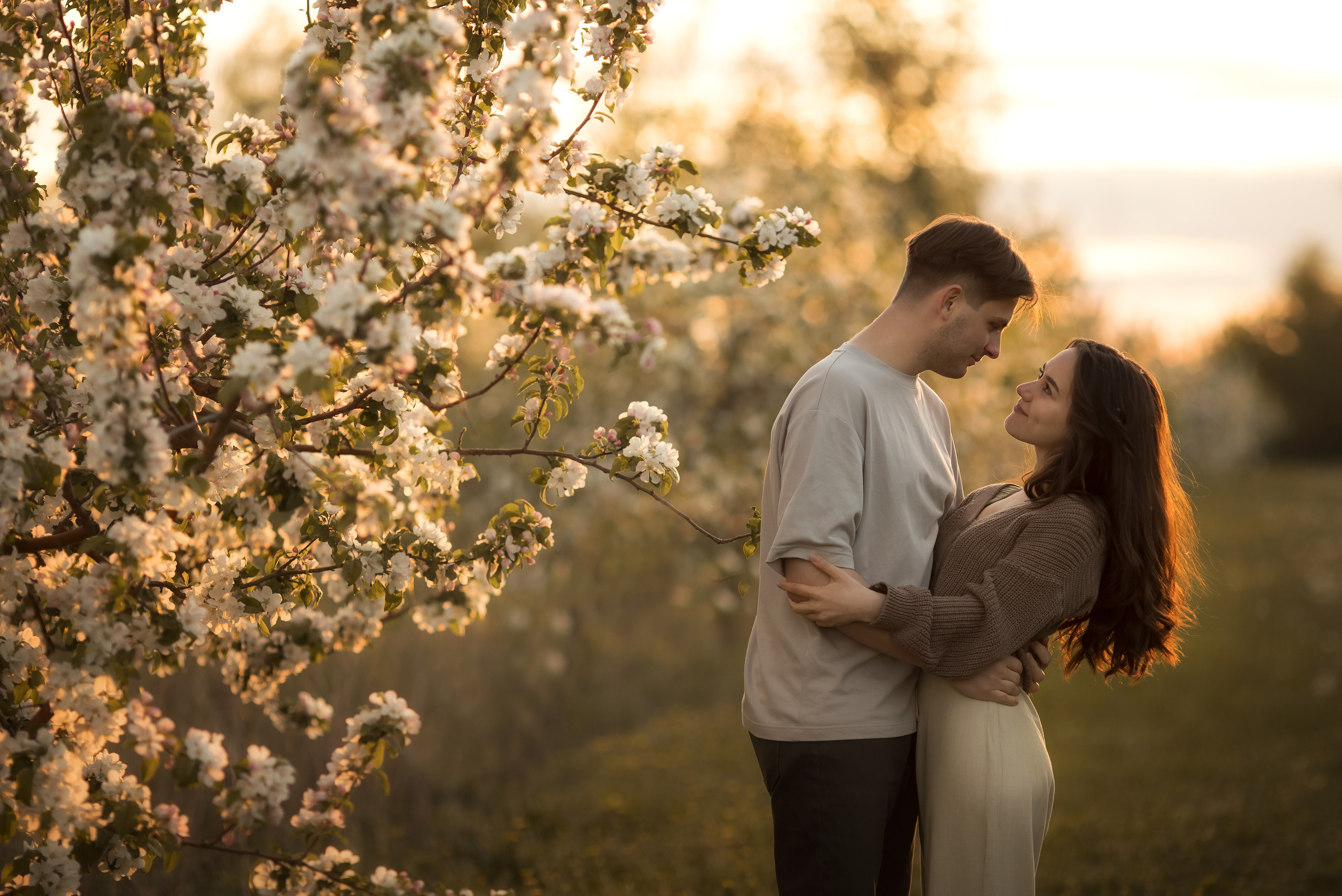 Яблочная романтика. Семейный и детский фотограф в Саратове Полина Коткина