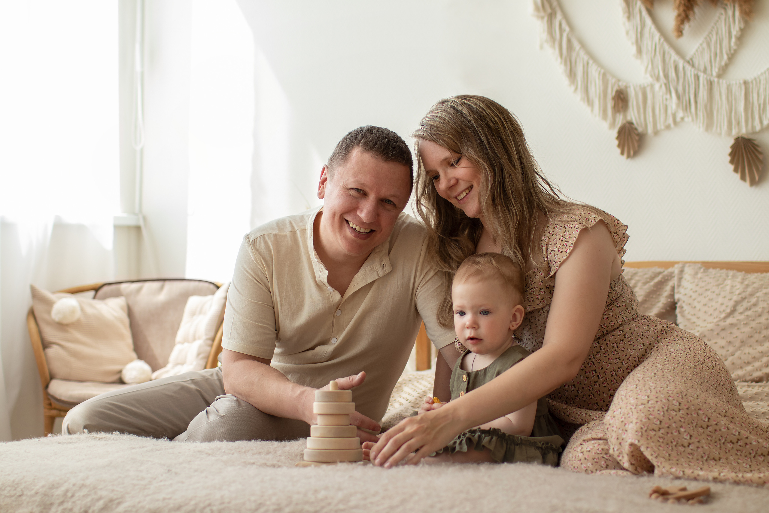 Насте годик. Семейный и детский фотограф в Саратове Полина Коткина