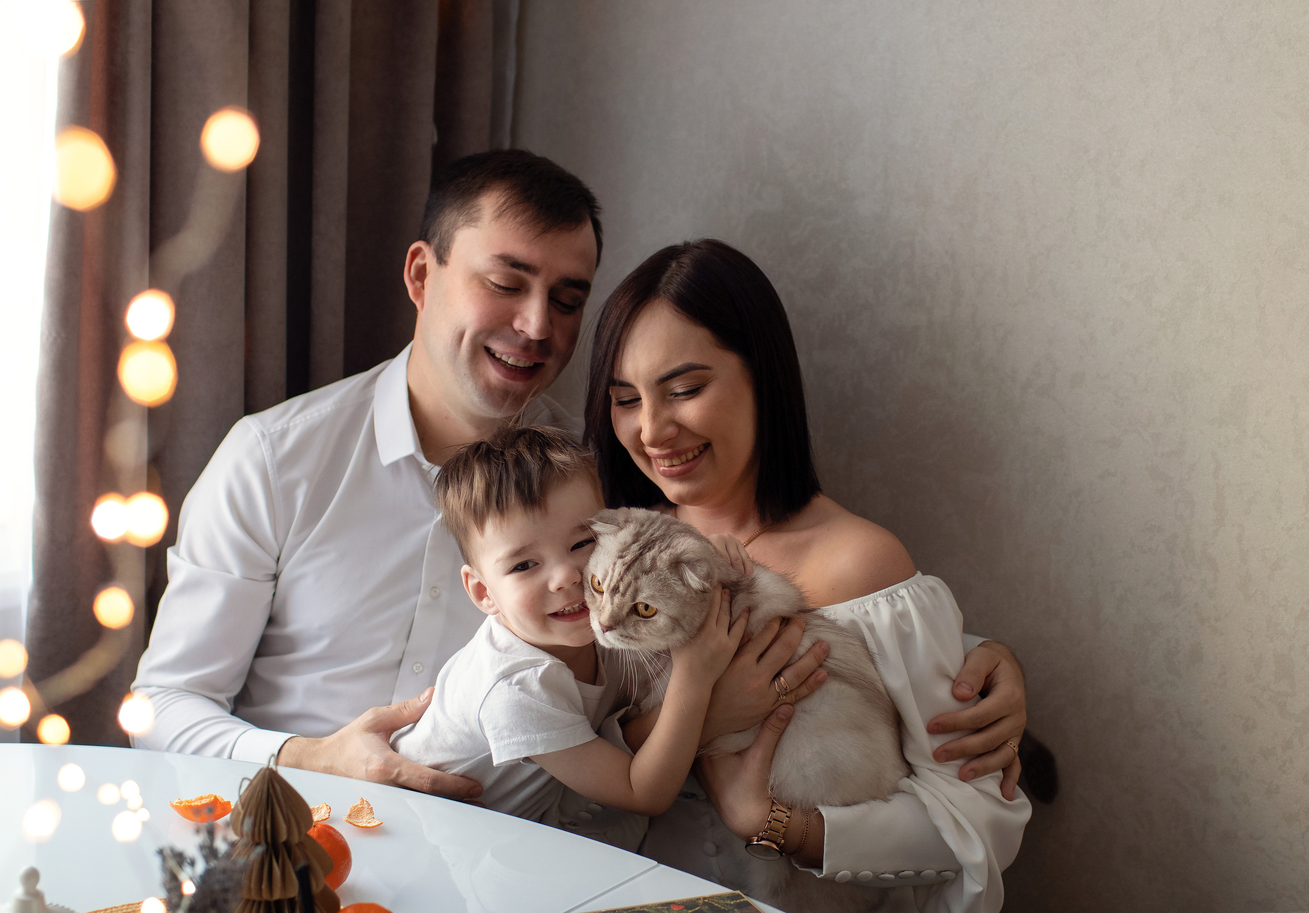 Перед Рождеством. Семейный и детский фотограф в Саратове Полина Коткина