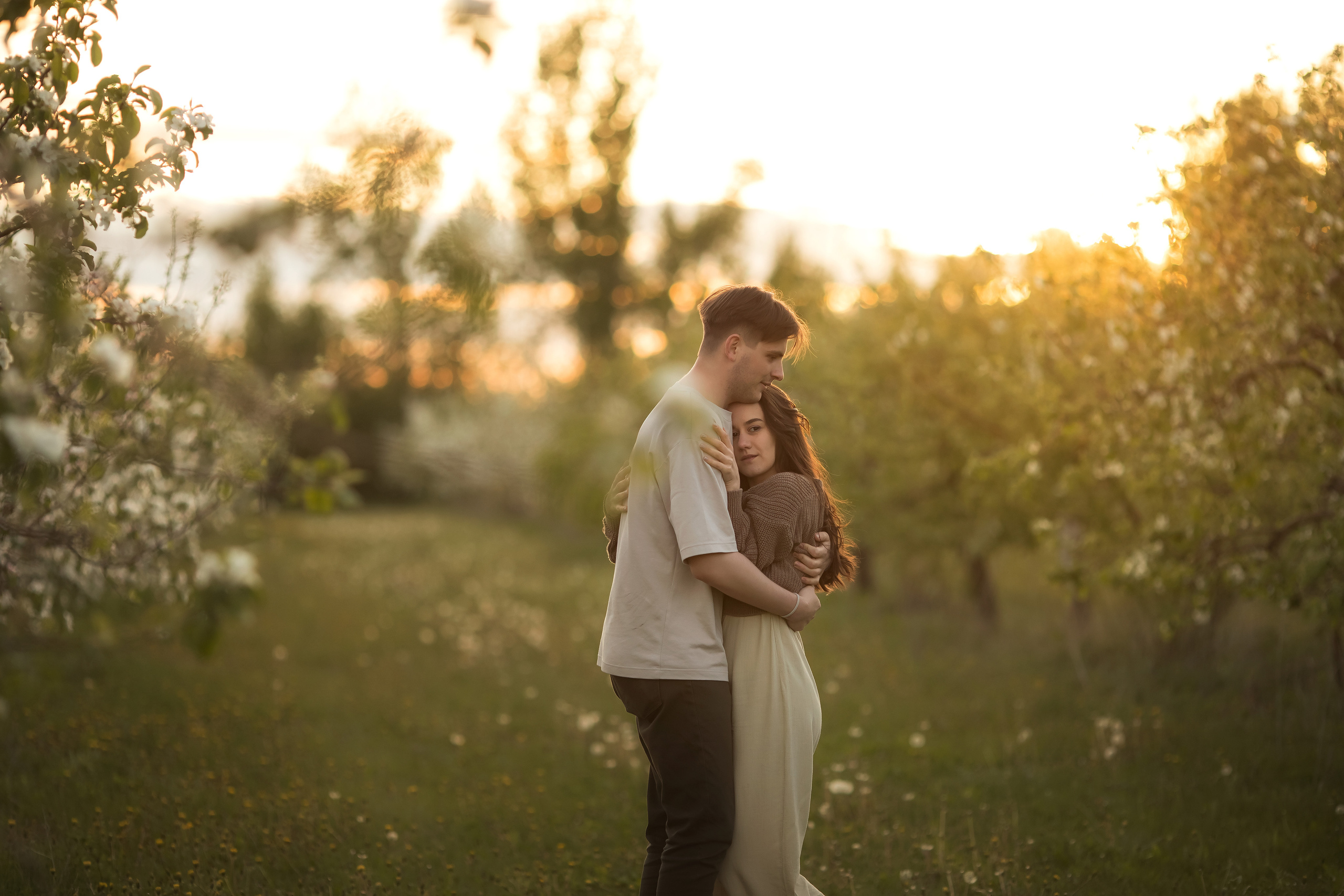 Яблочная романтика. Семейный и детский фотограф в Саратове Полина Коткина