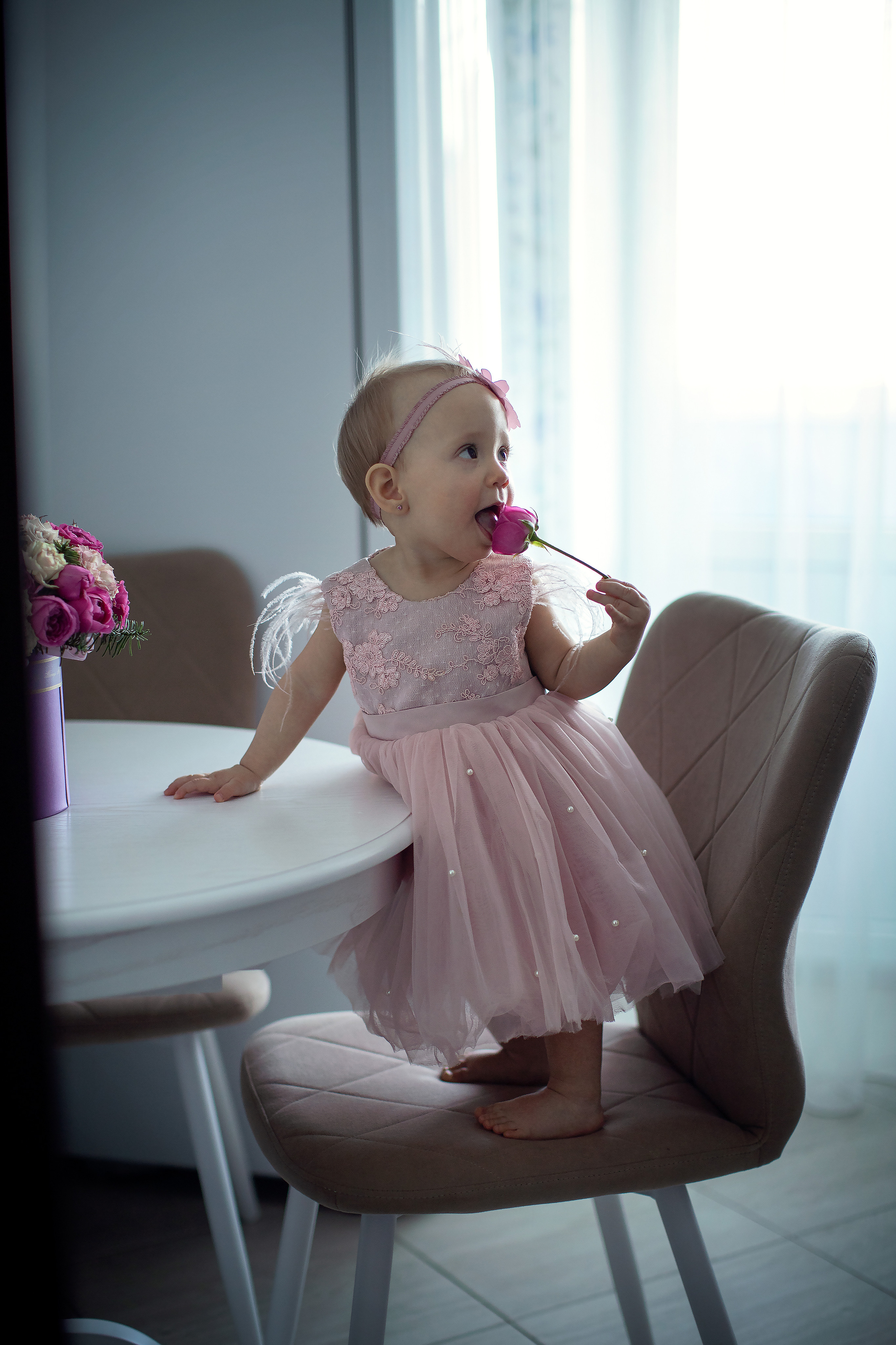 Ульяне годик. Семейный и детский фотограф в Саратове Полина Коткина