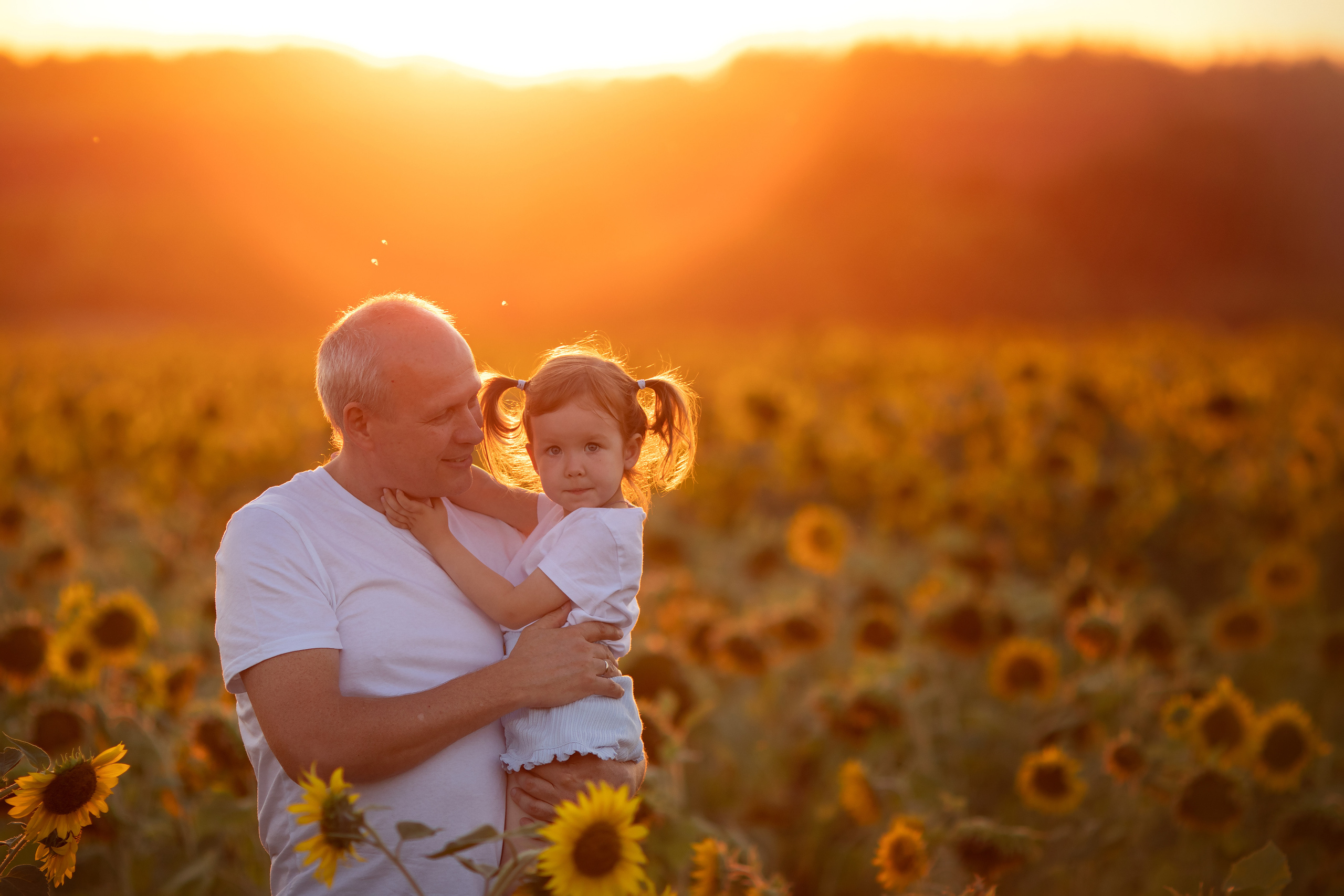 Подсолнечная история. Семейный и детский фотограф в Саратове Полина Коткина