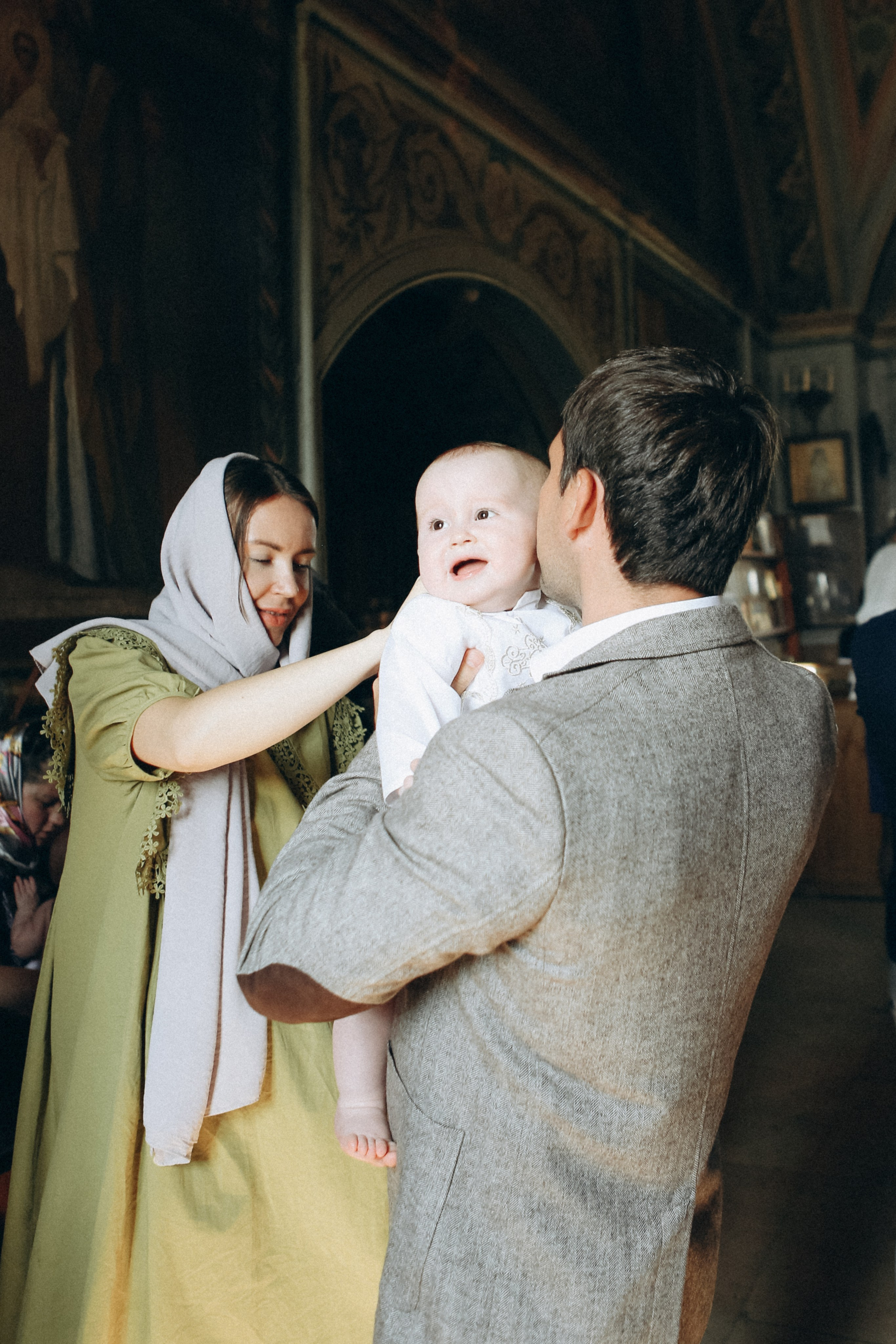 Крещение Ивана. Фотограф Анастасия Кувшинова Москва