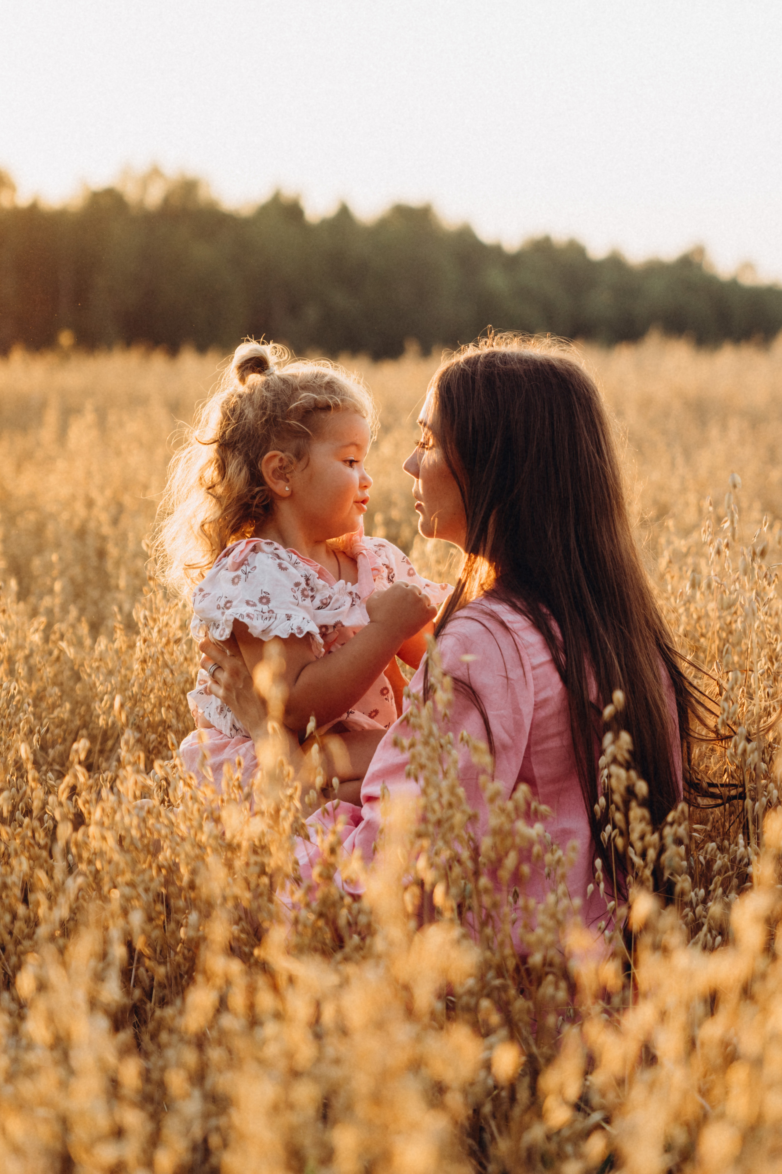 На закате. Фотограф Москва