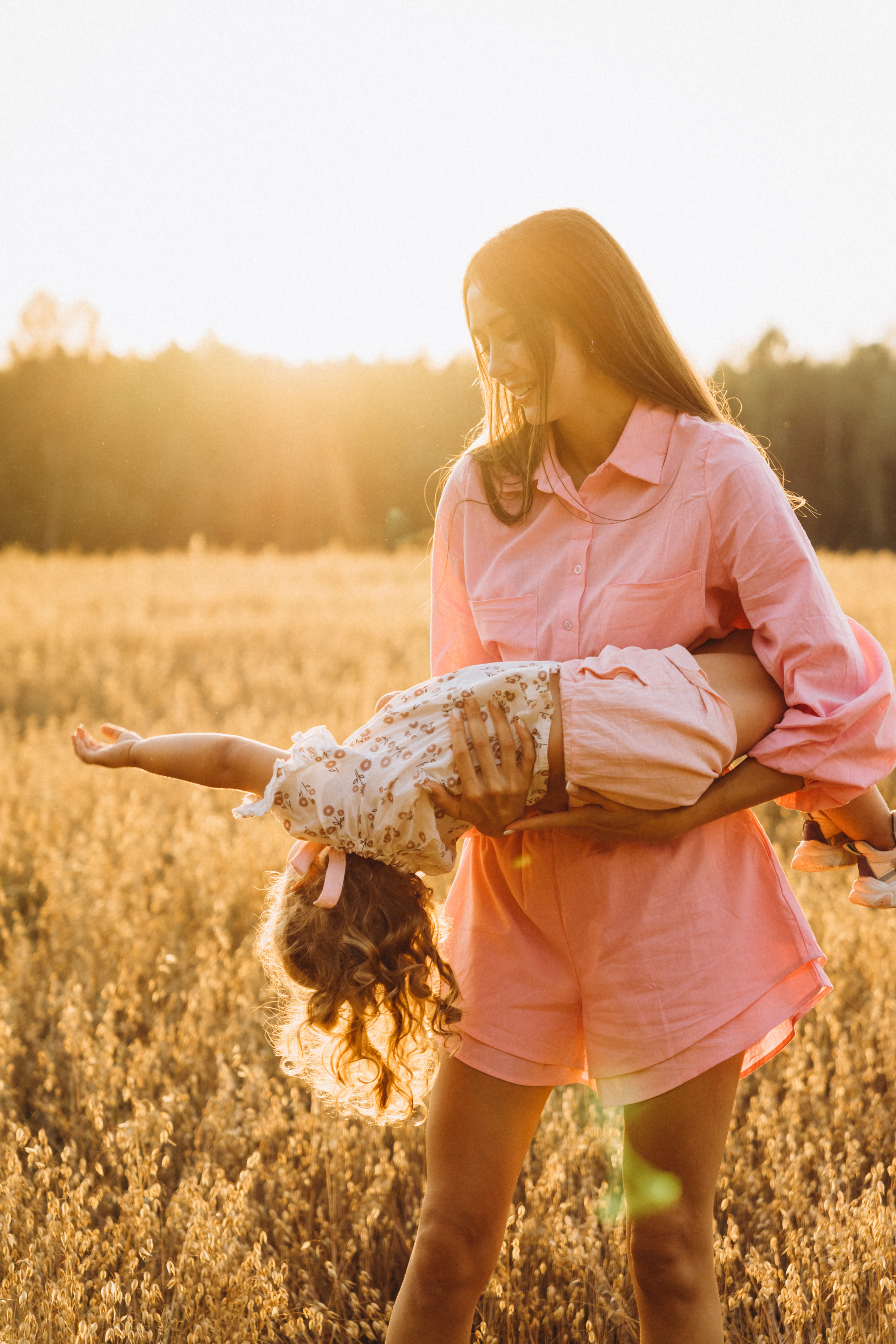 На закате. Фотограф Москва