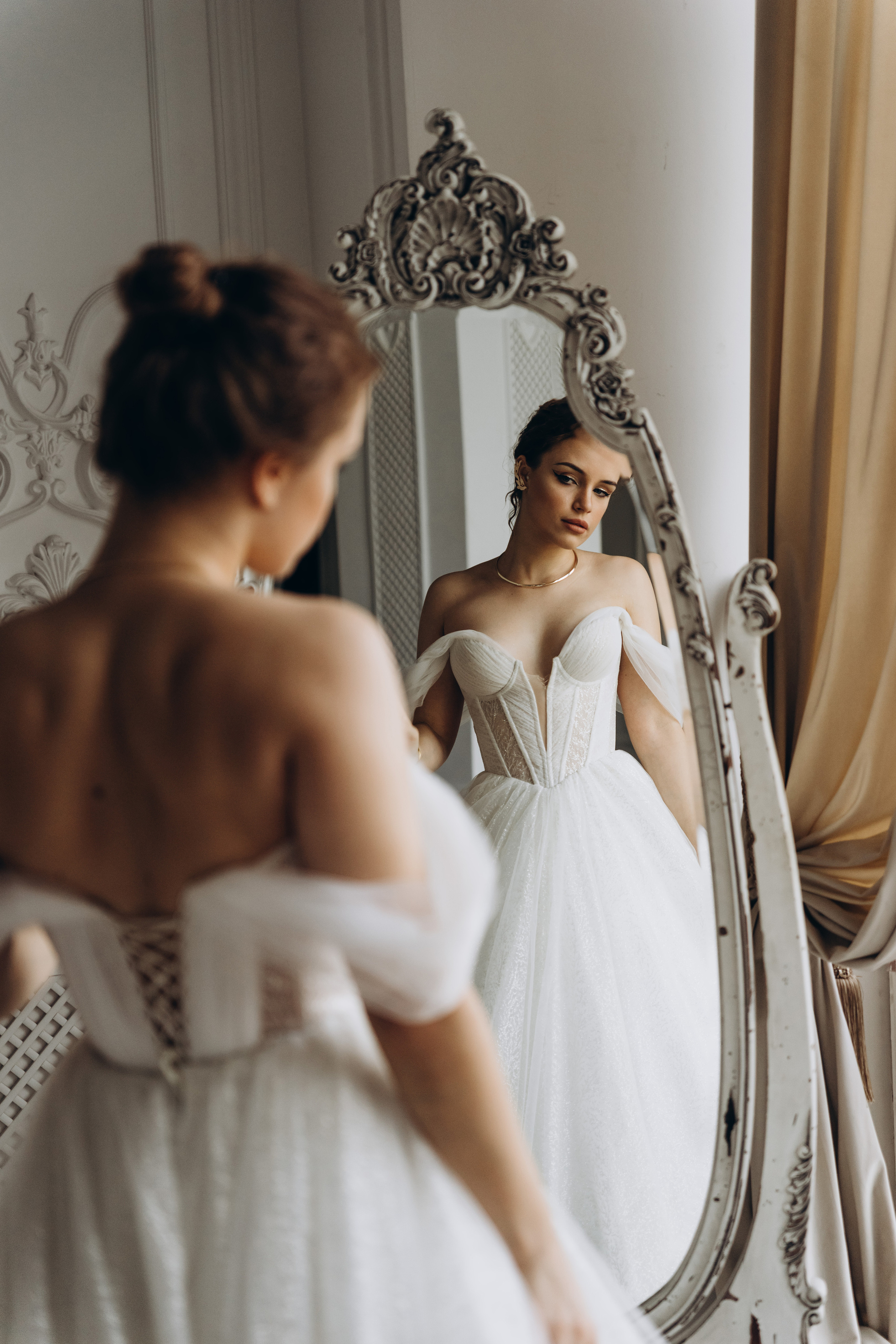 Свадебная фотосессия в студии. Фотограф Москва